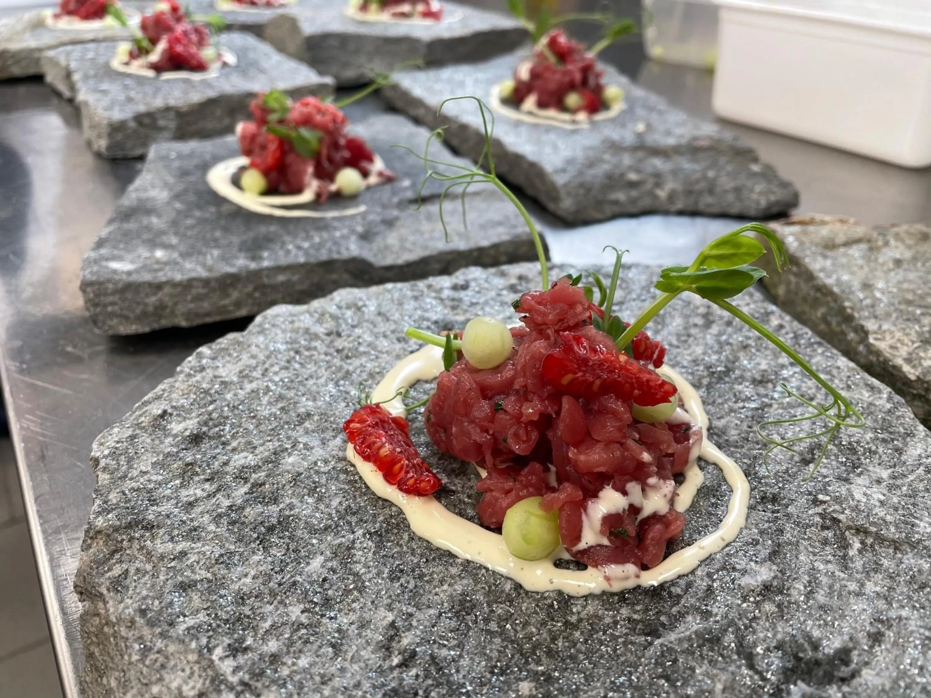 Food close-up in Hotel Italia Palace