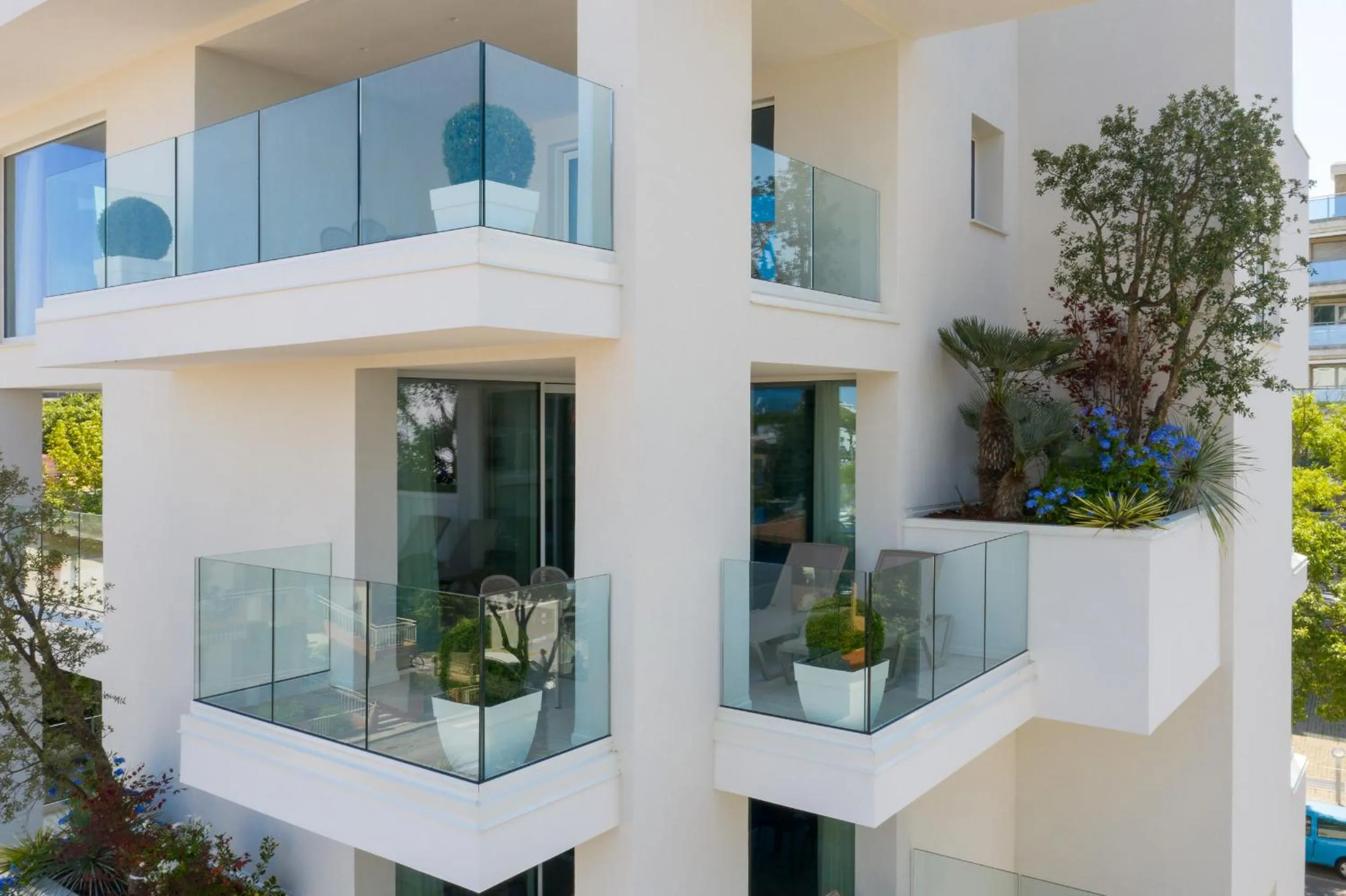 Balcony/Terrace in Hotel Italia Palace