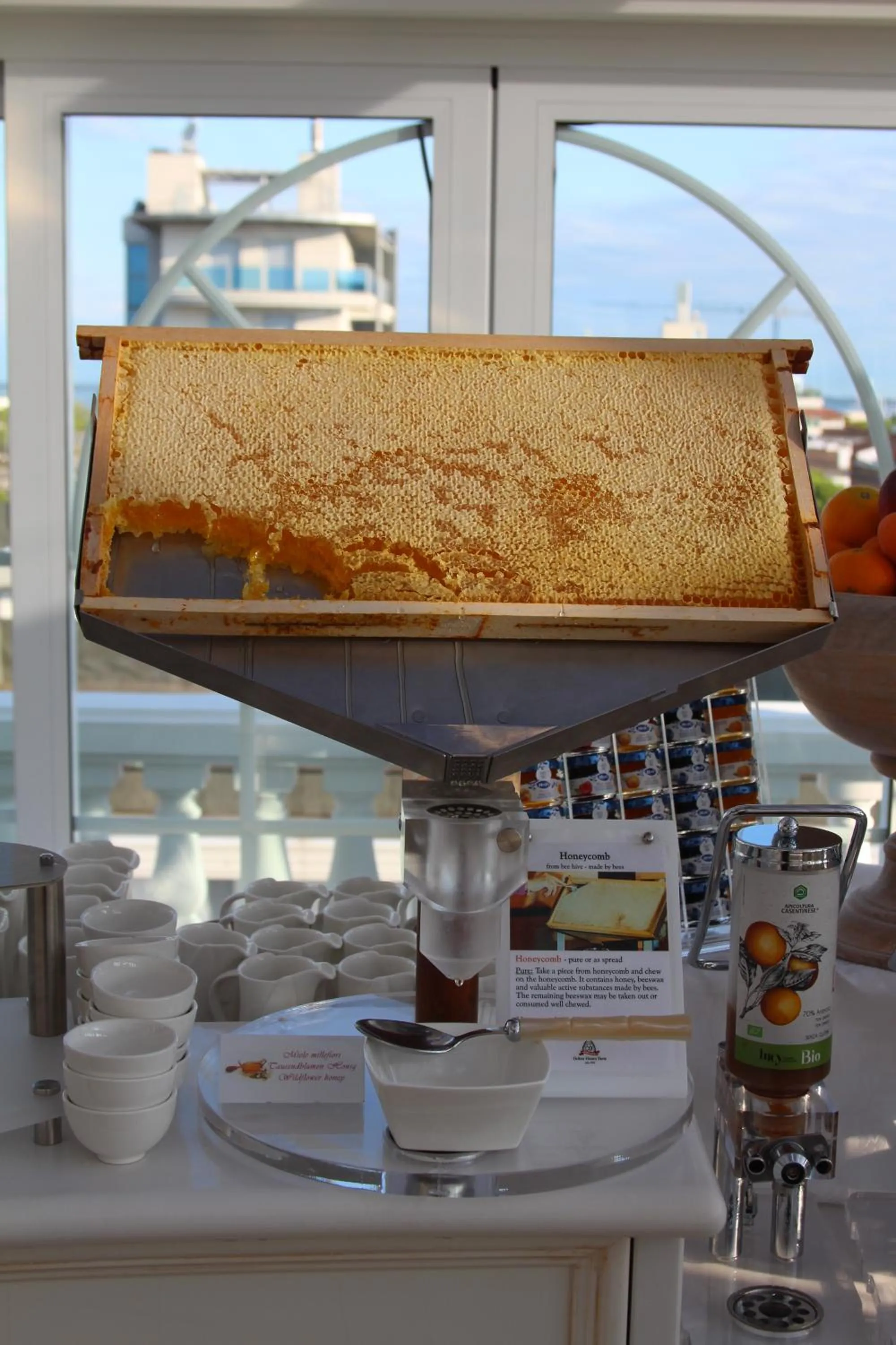 Buffet breakfast in Hotel Italia Palace