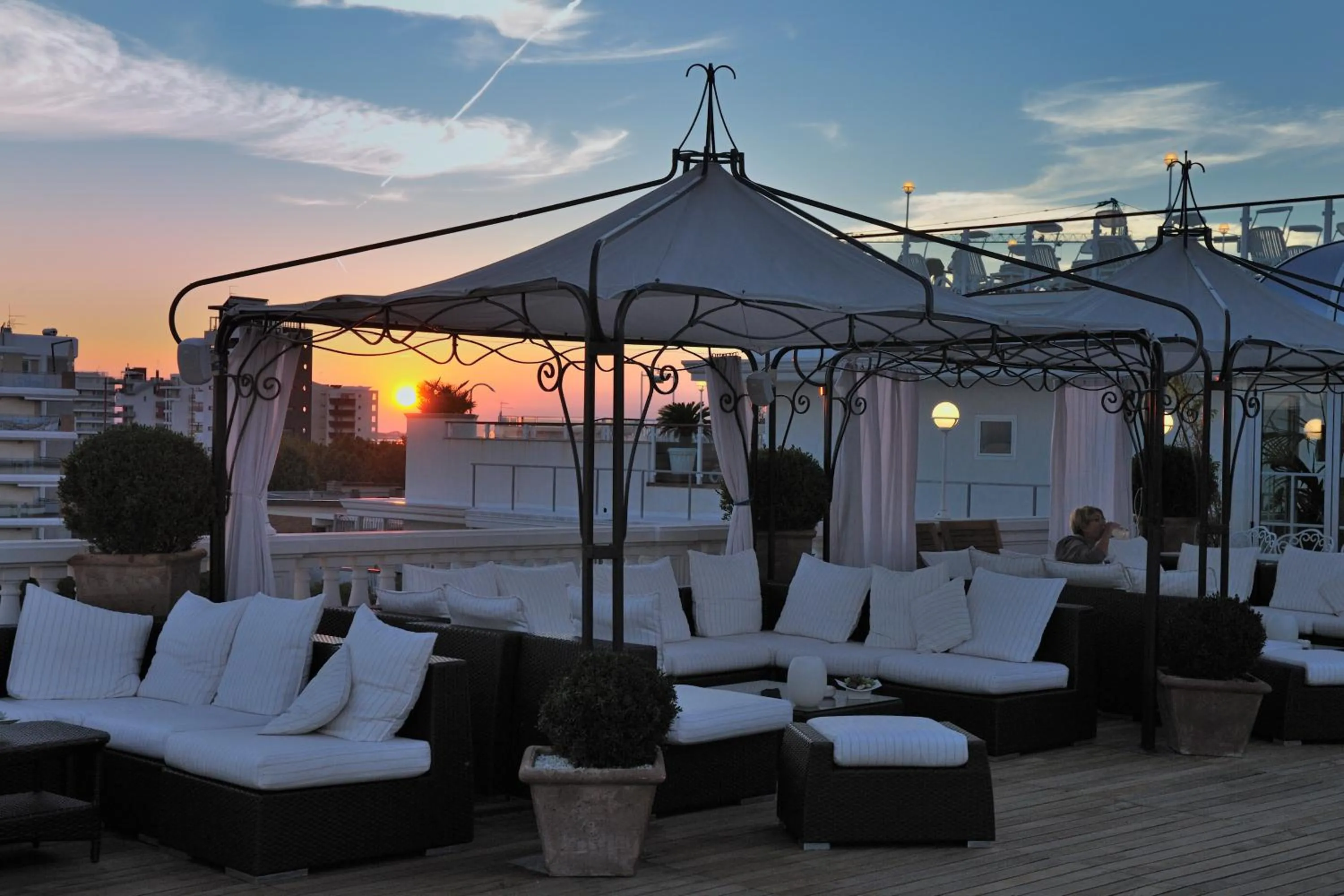 Balcony/Terrace in Hotel Italia Palace