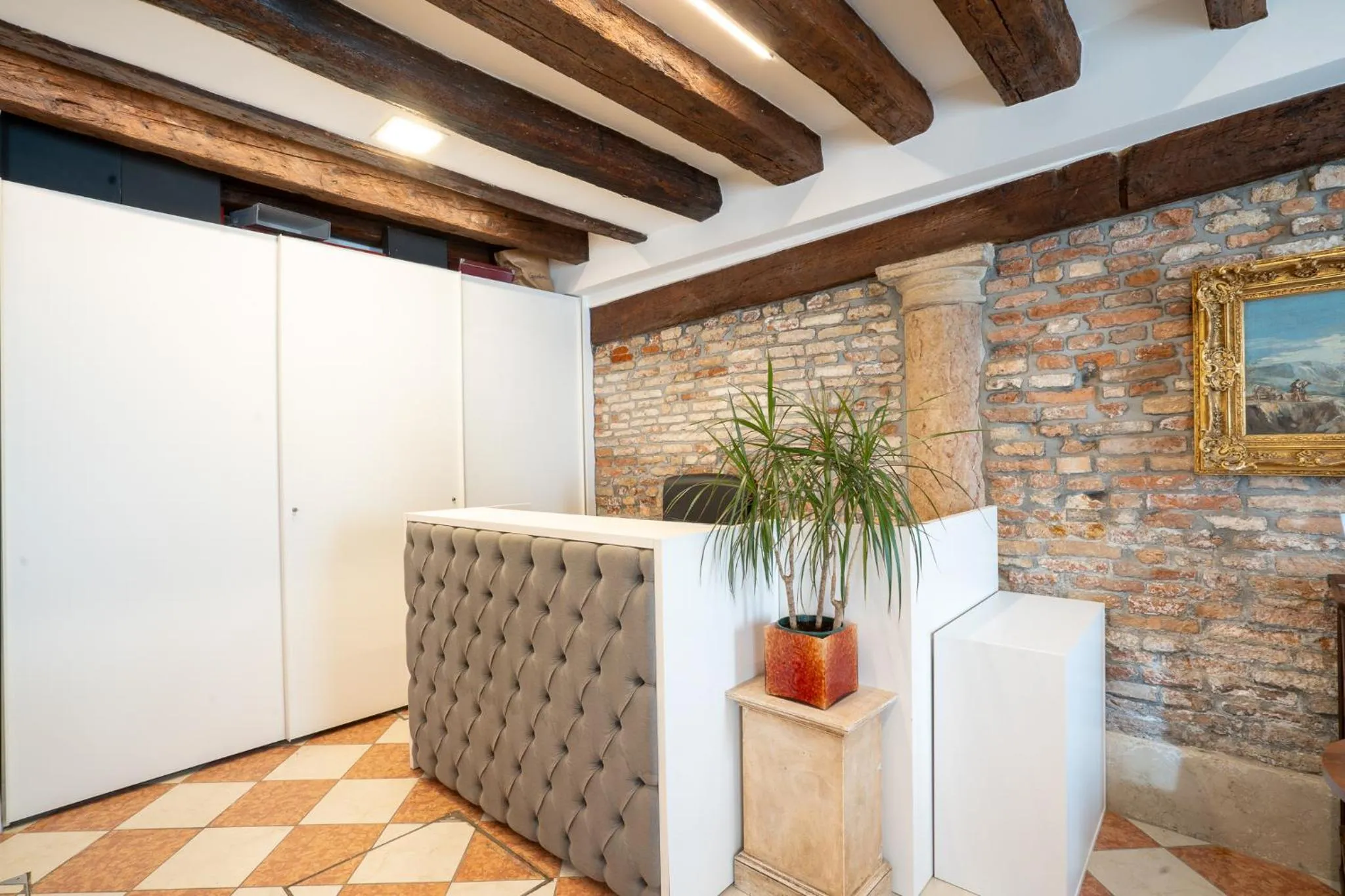 Lobby or reception in Alla Corte Rossa