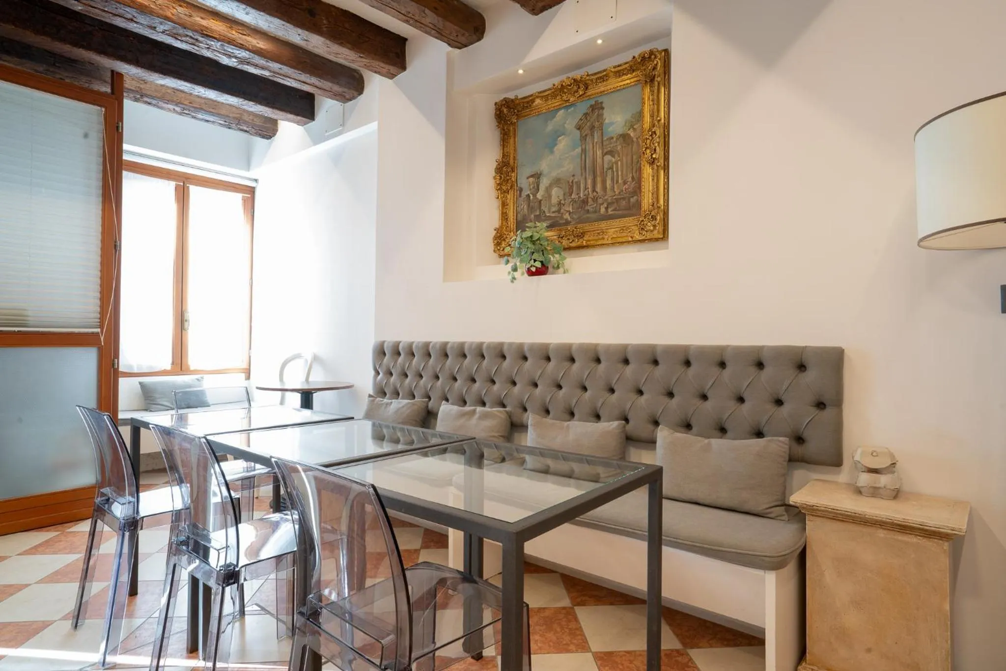 Lobby or reception in Alla Corte Rossa