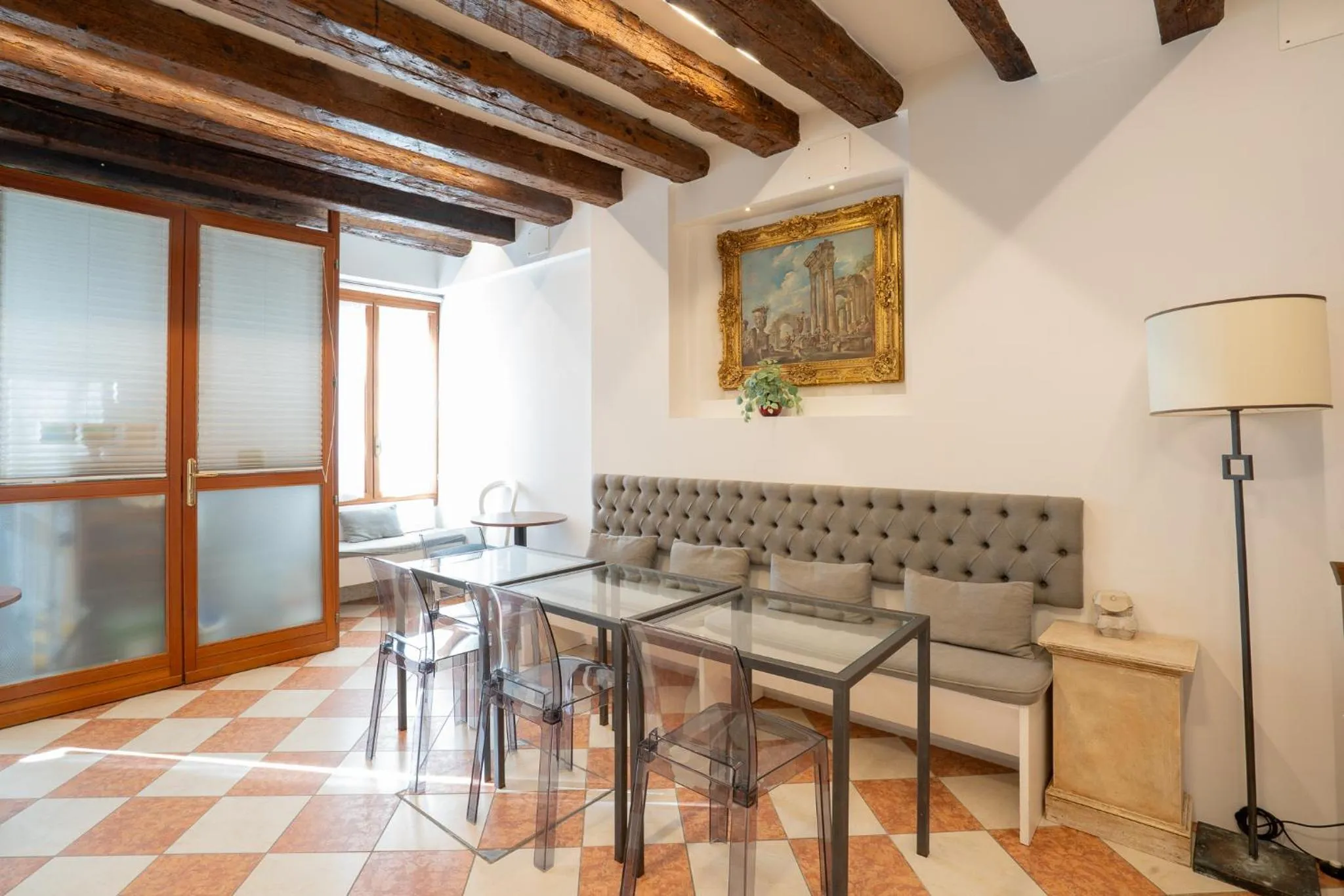 Lobby or reception in Alla Corte Rossa