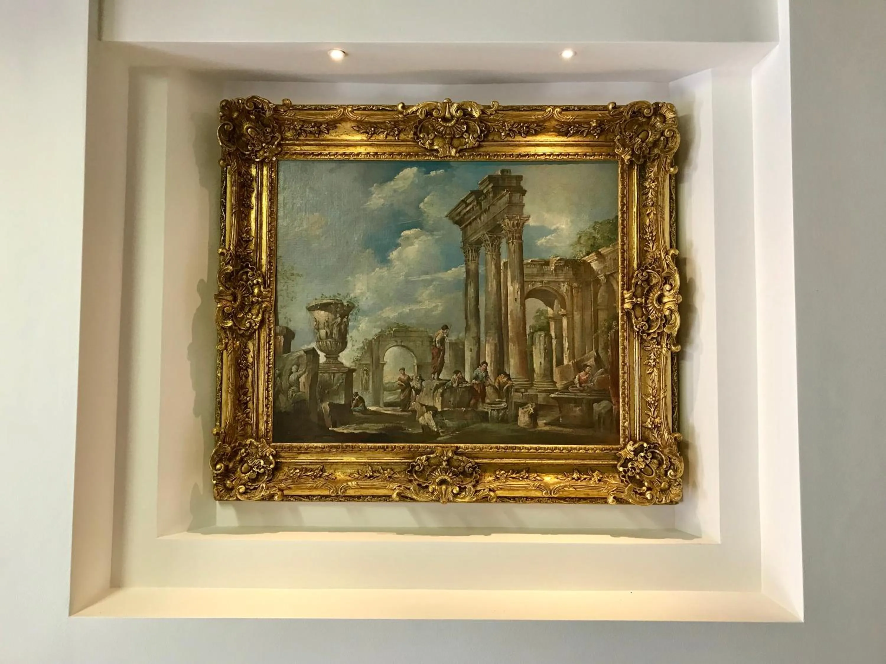 Lobby or reception in Alla Corte Rossa