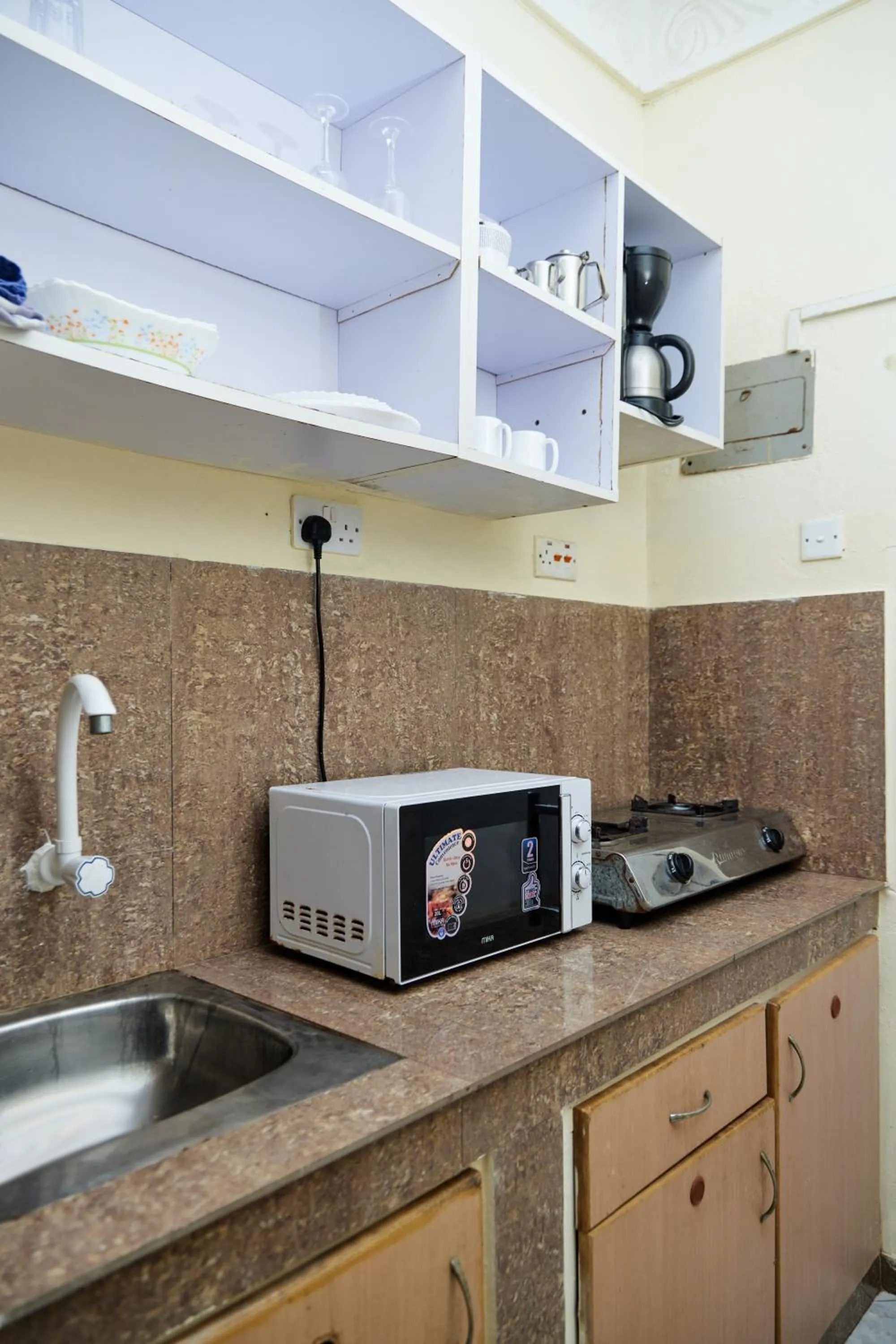 Kitchen or kitchenette in Jacyjoka Apartments Nyali