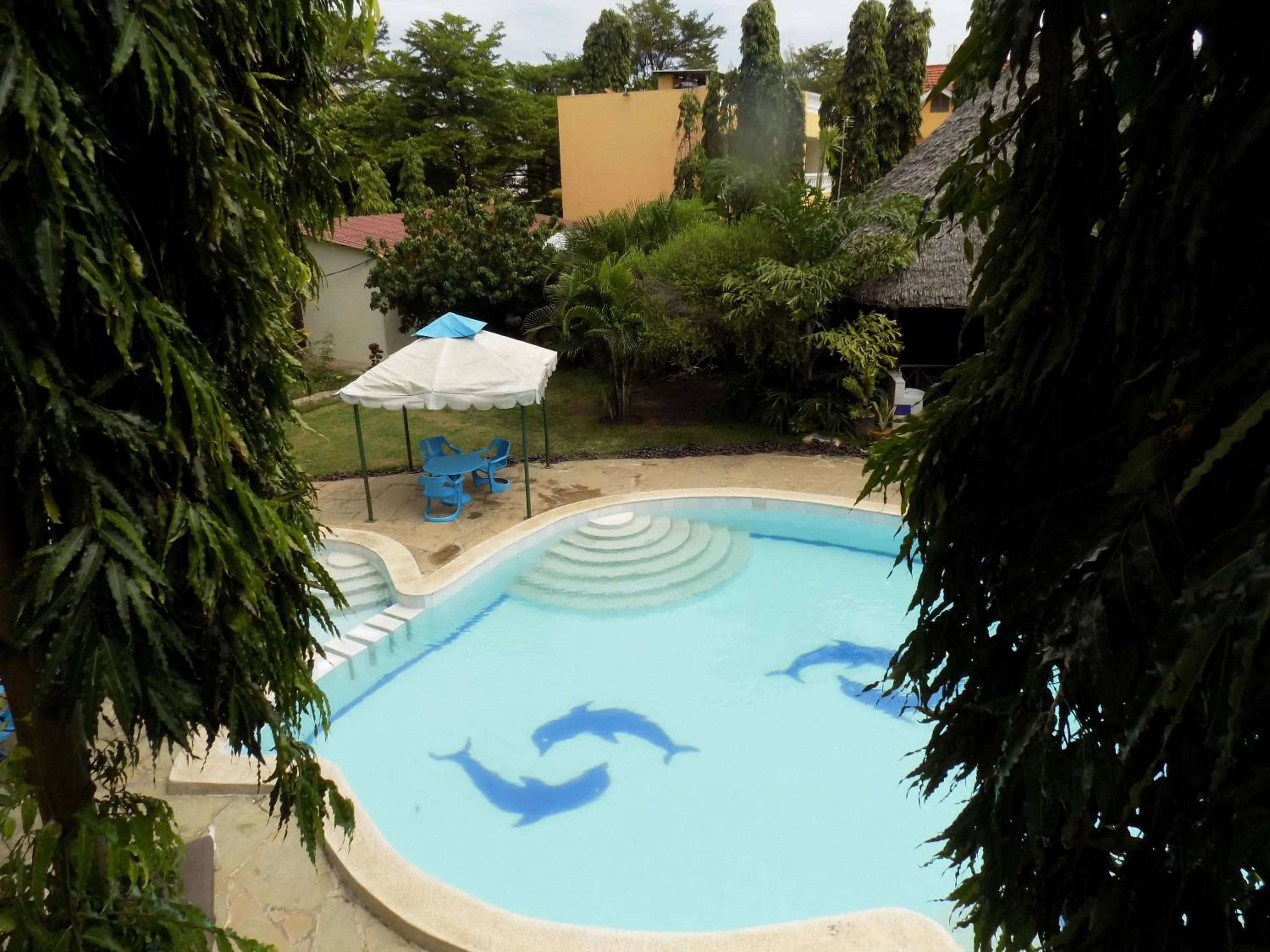 Pool view in Jacyjoka Apartments Nyali