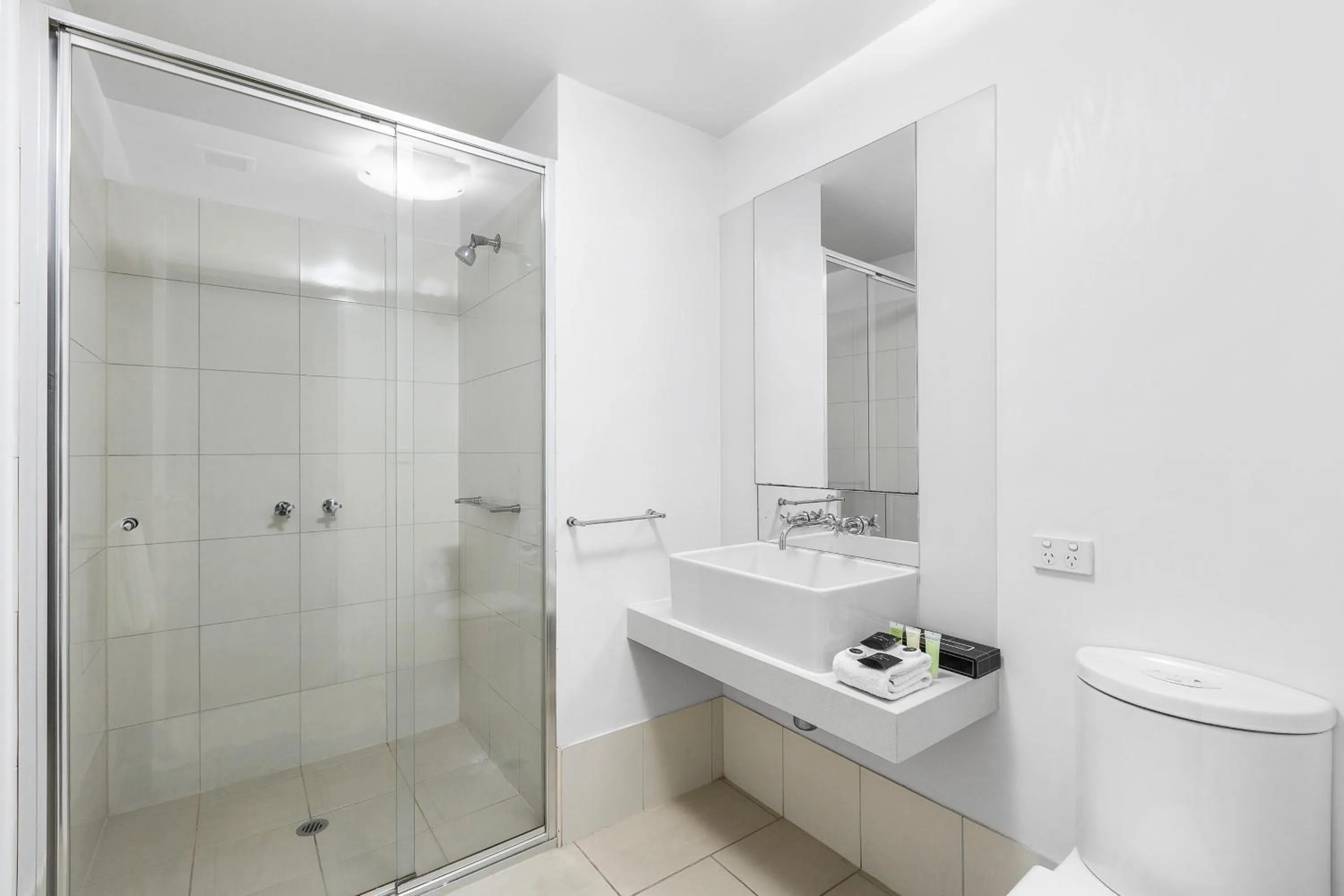 Bathroom in Melbourne Holiday Apartments Flinders Wharf