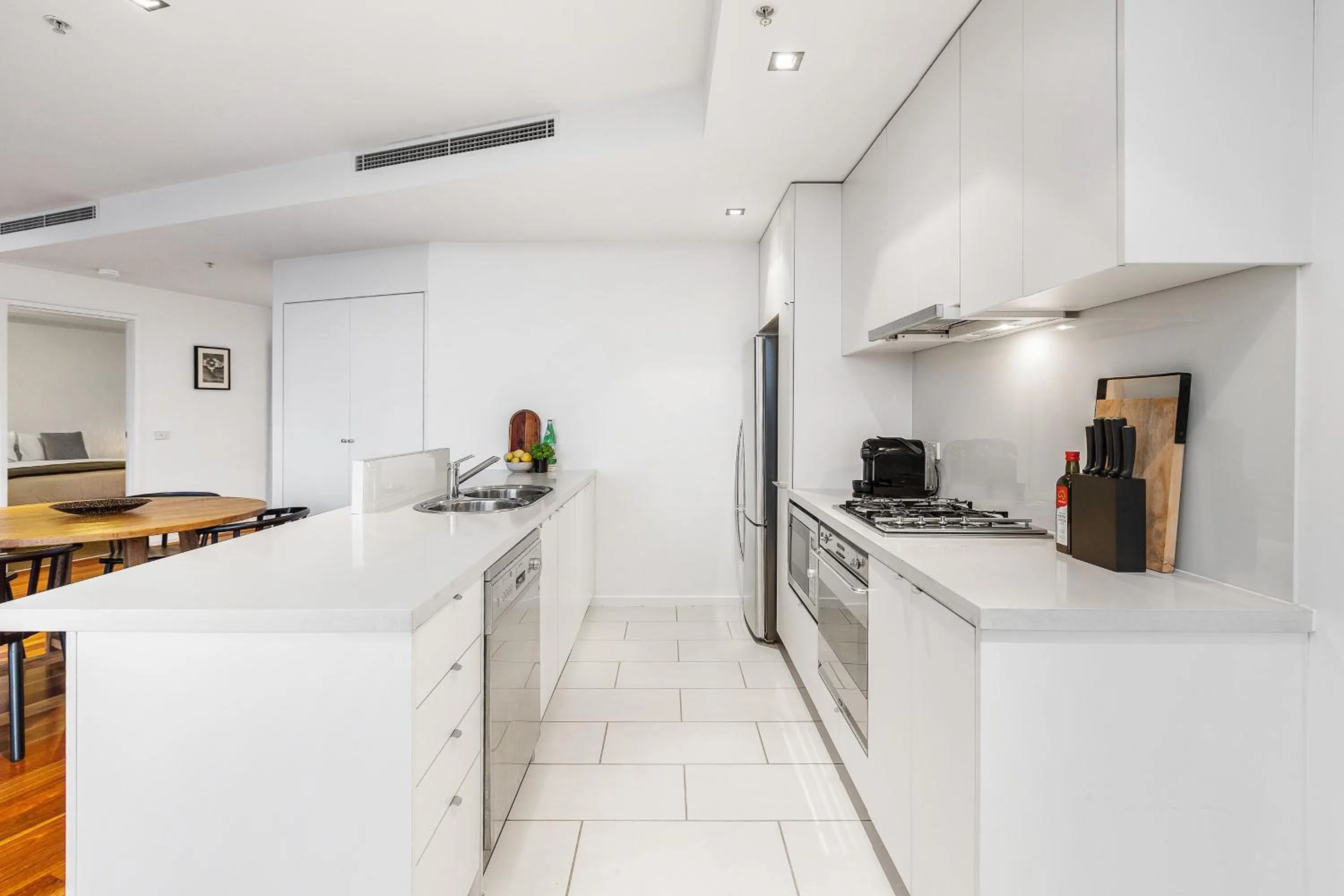 Coffee/tea facilities in Melbourne Holiday Apartments Flinders Wharf