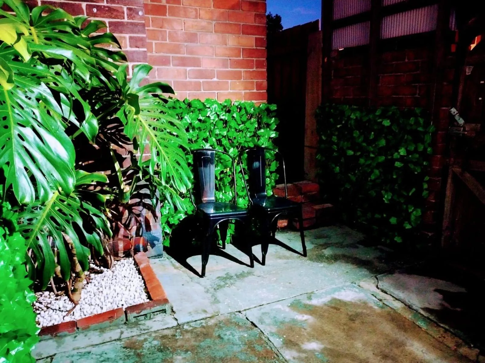 Inner courtyard view in Richmond Private Rooms - 151 Hoddle Homestay