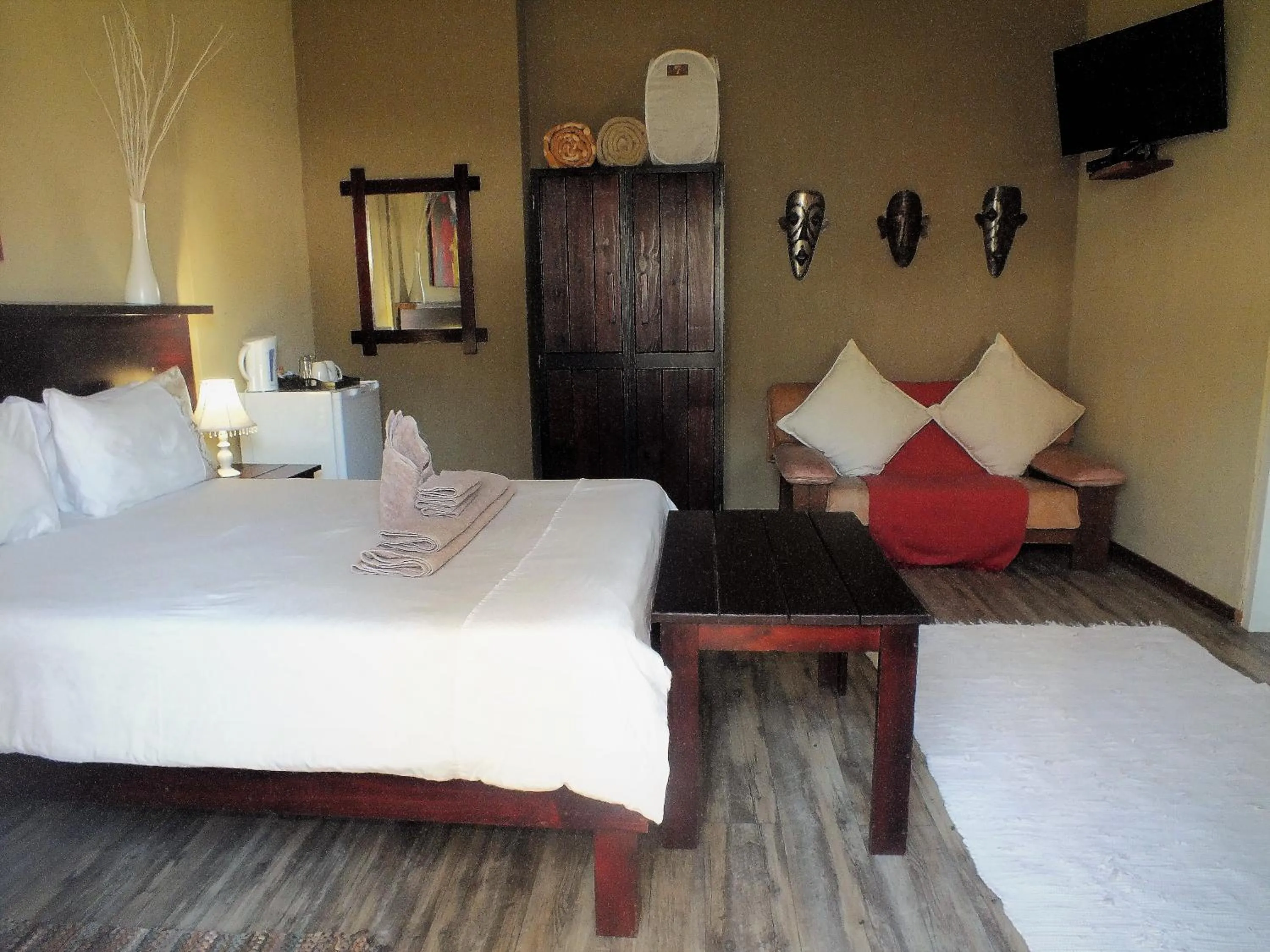 Bed in Uzuri Guesthouse CC