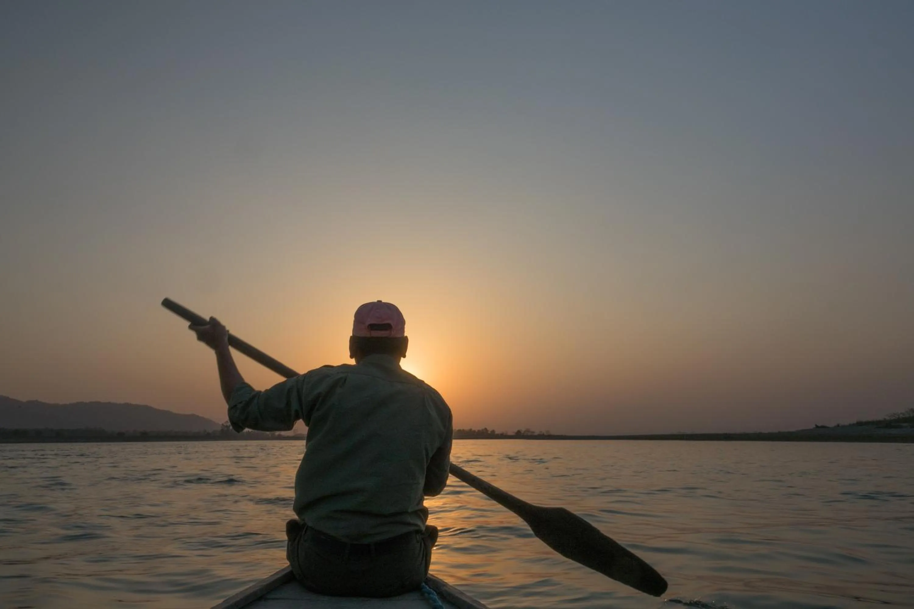 Staff in Tiger Tops Tharu Lodge