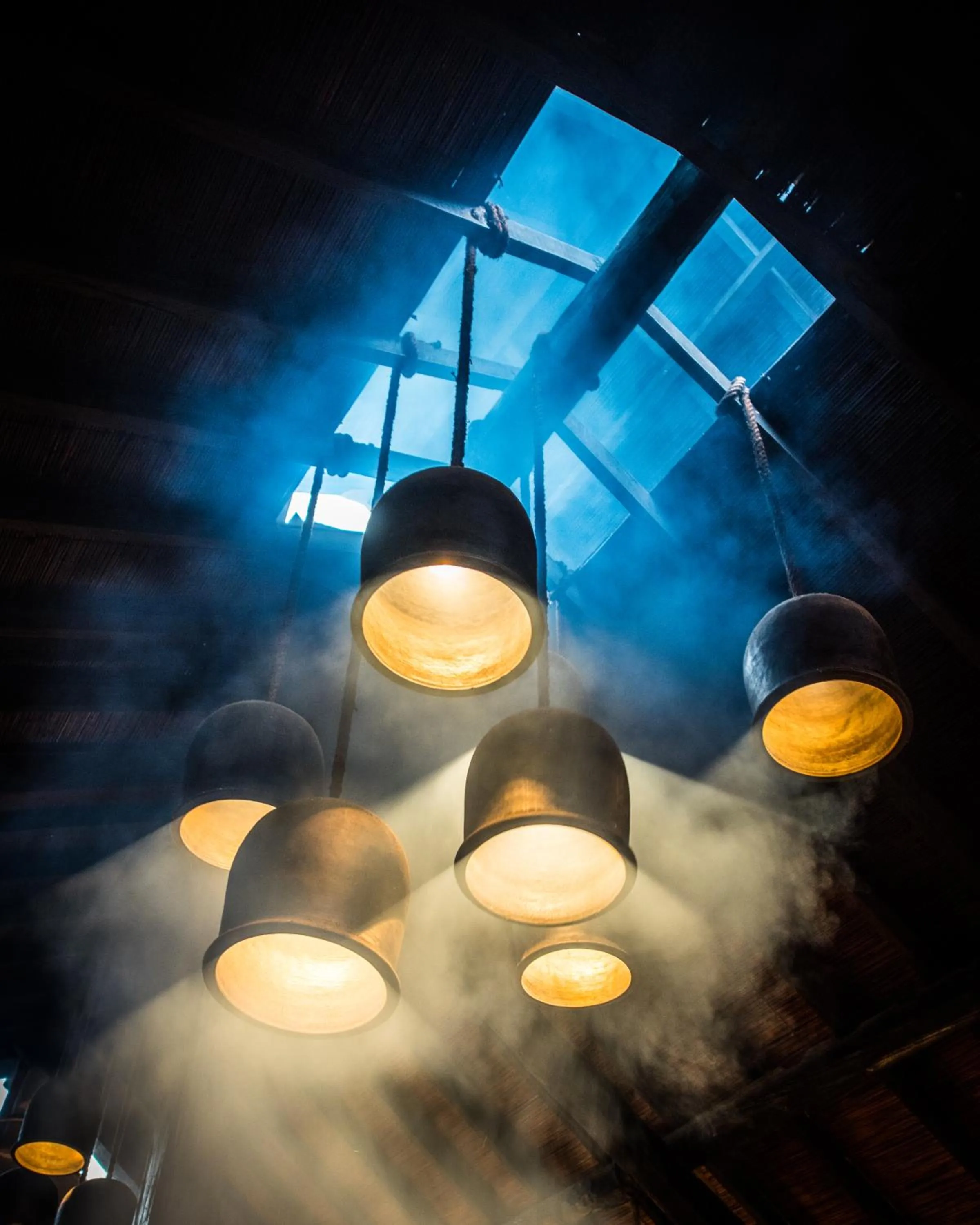 Dining area in Tiger Tops Tharu Lodge