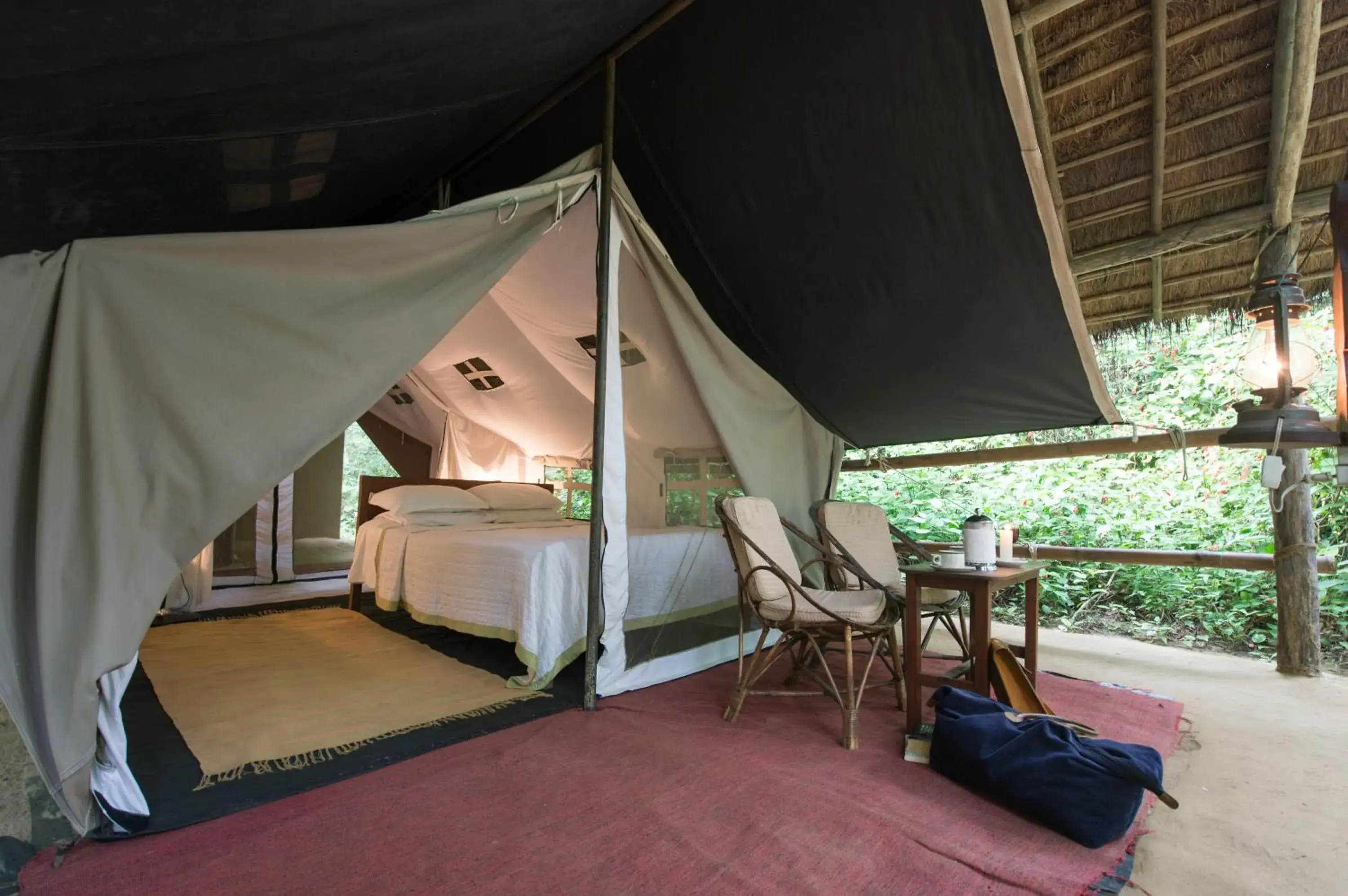 Safari Tent Double - single occupancy in Tiger Tops Tharu Lodge Safari Tent Double - single occupancy in Tiger Tops Tharu Lodge