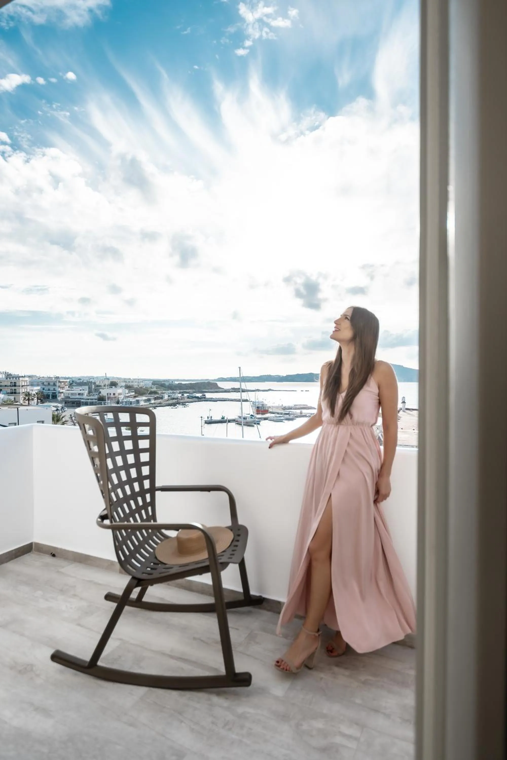 Patio in Mariet Naxos Elegant Suites