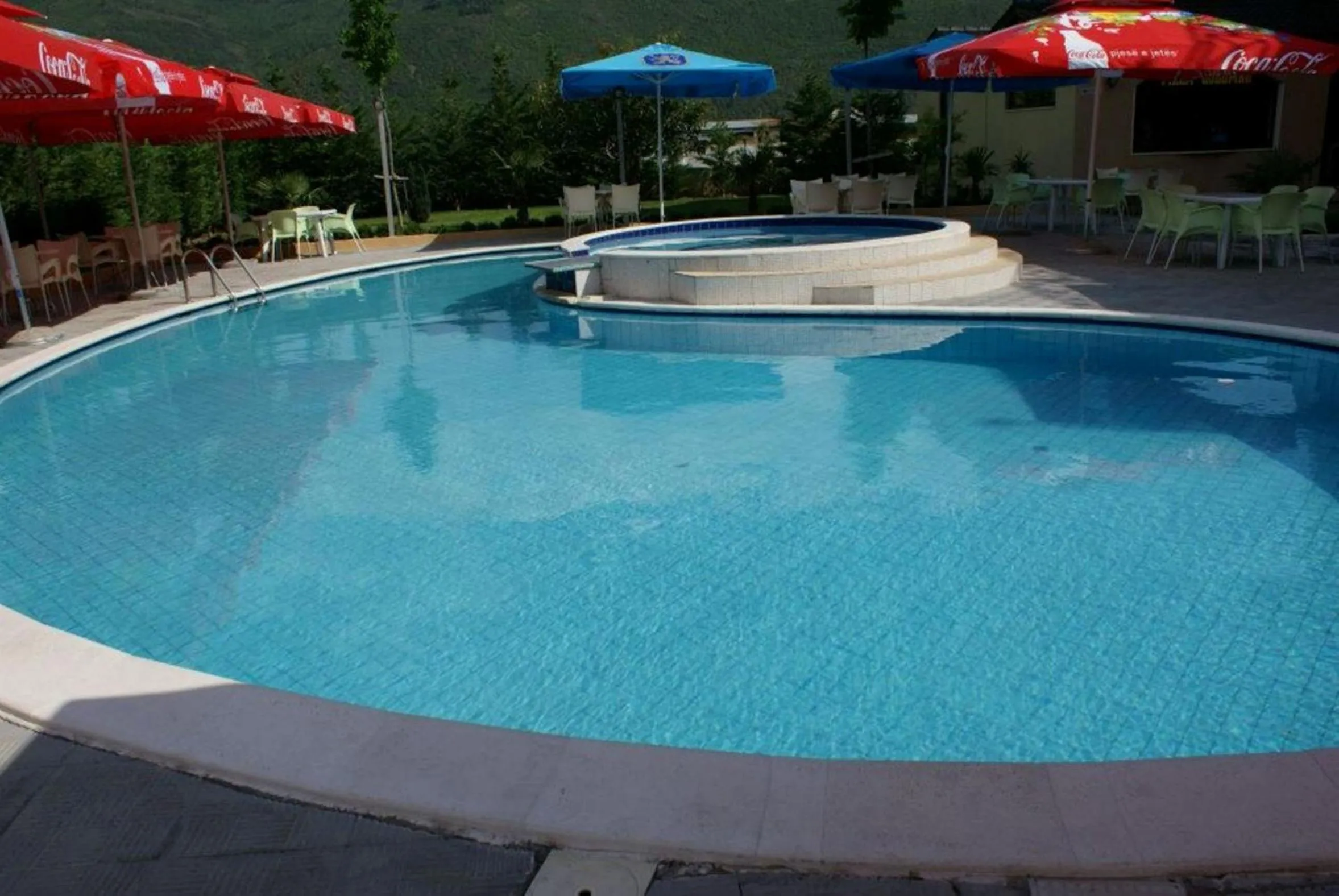 Swimming pool in Hotel Colombo Elbasan