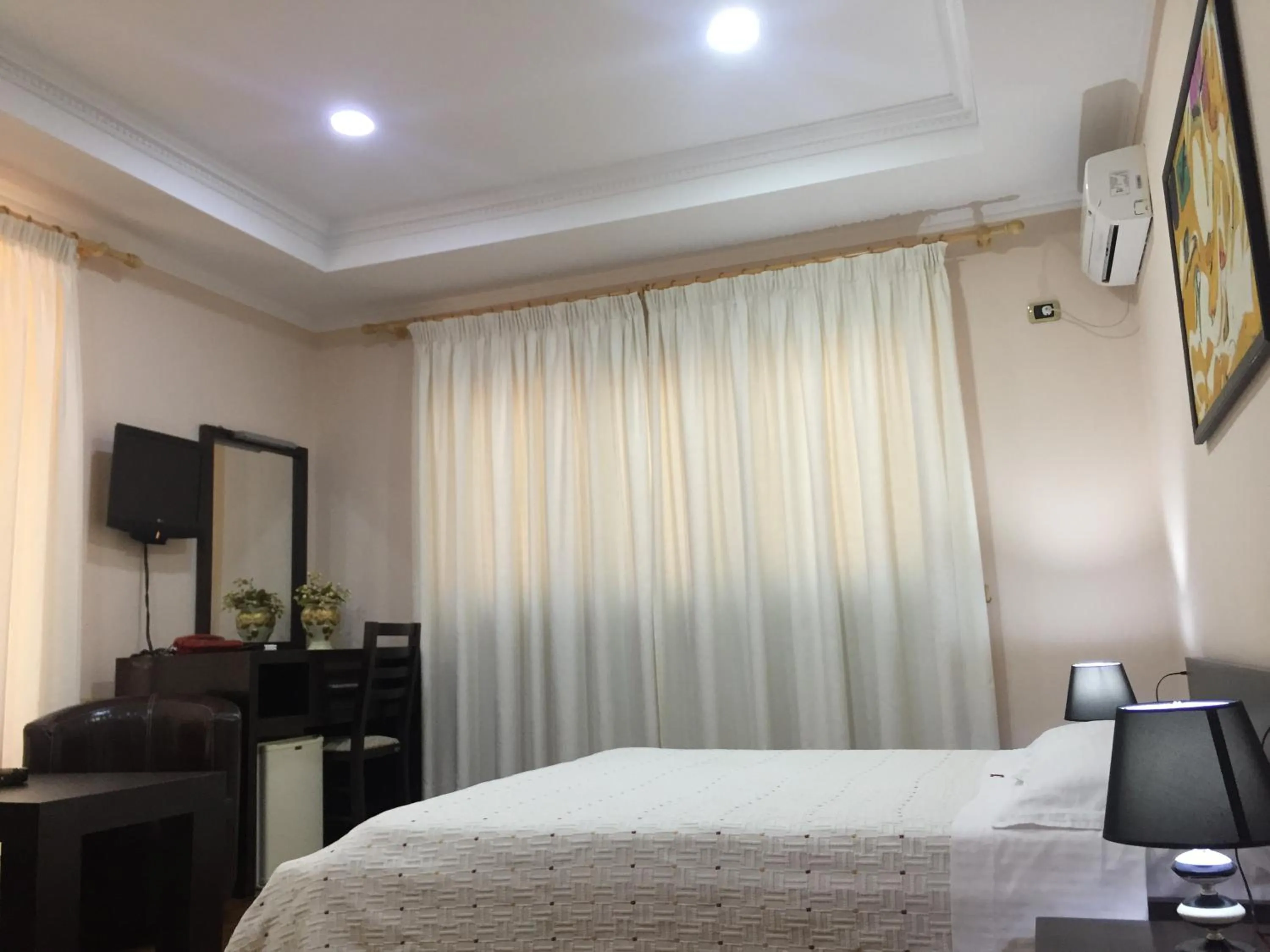 Bed in Hotel Colombo Elbasan