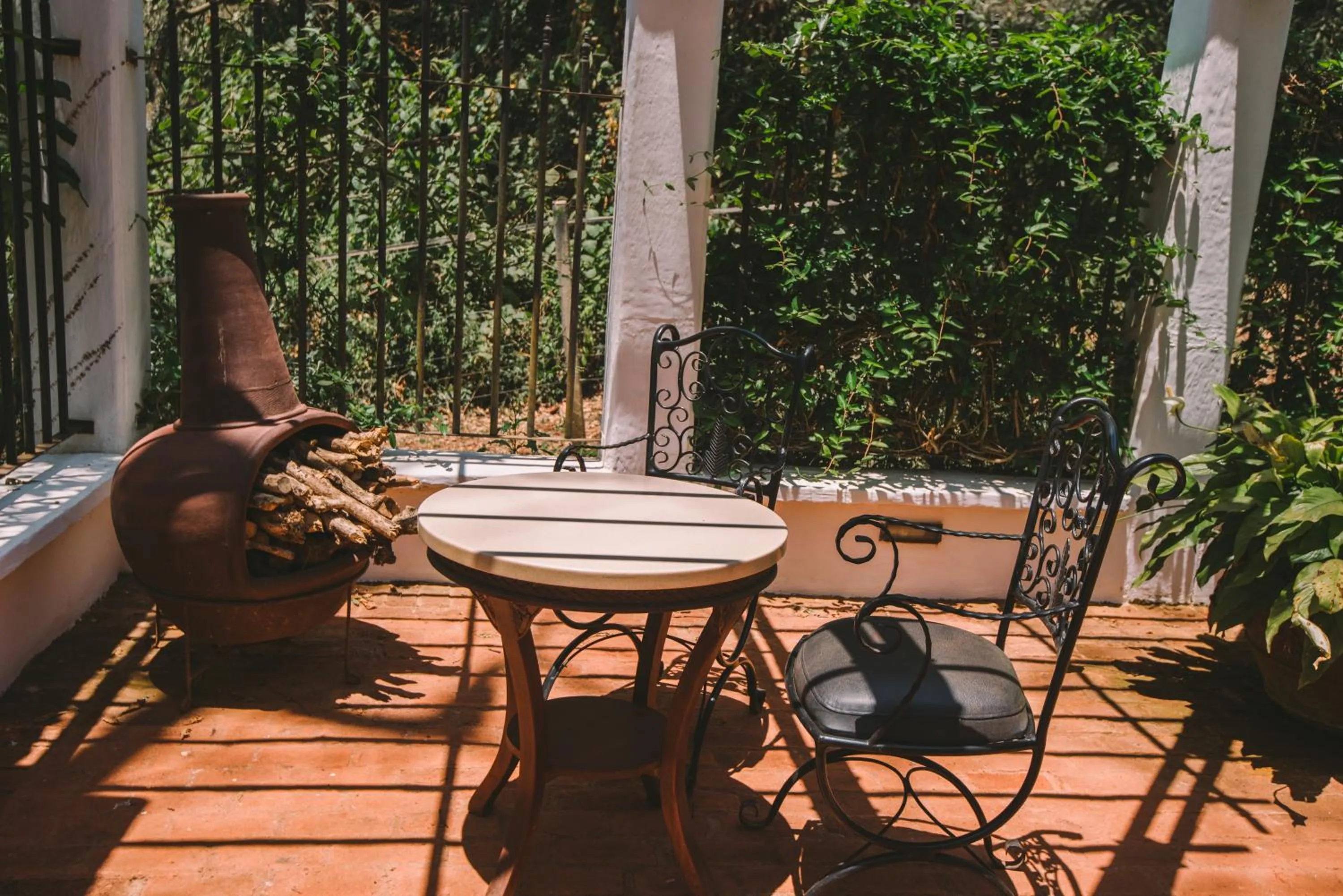 Patio in The Manor at Ngorongoro