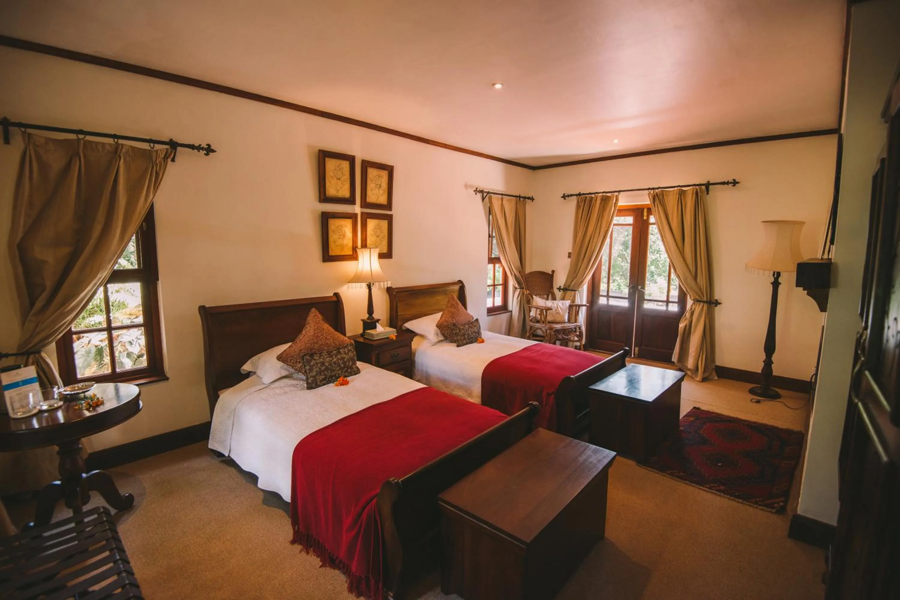 Photo of the whole room, Bed in The Manor at Ngorongoro