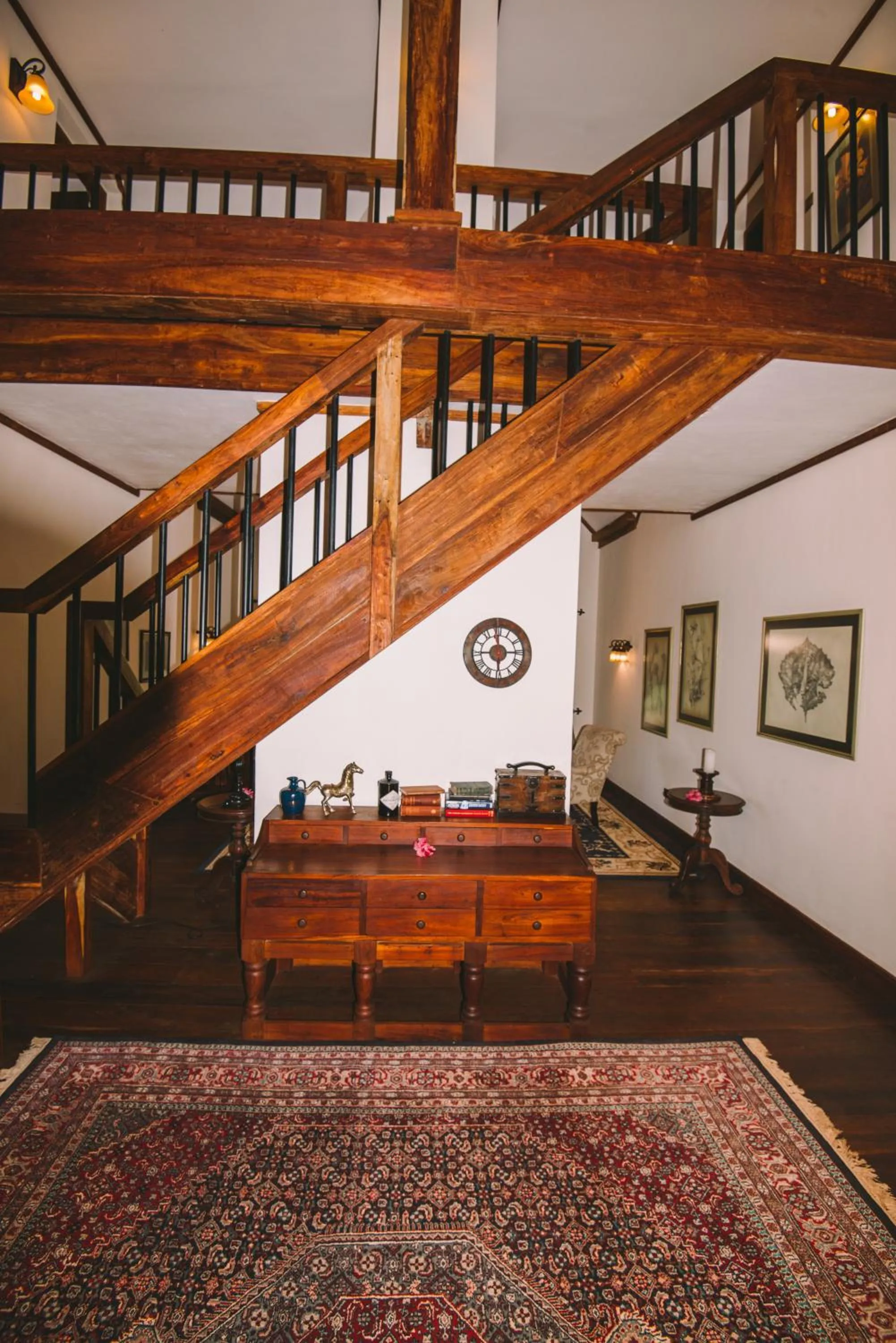 Living room in The Manor at Ngorongoro
