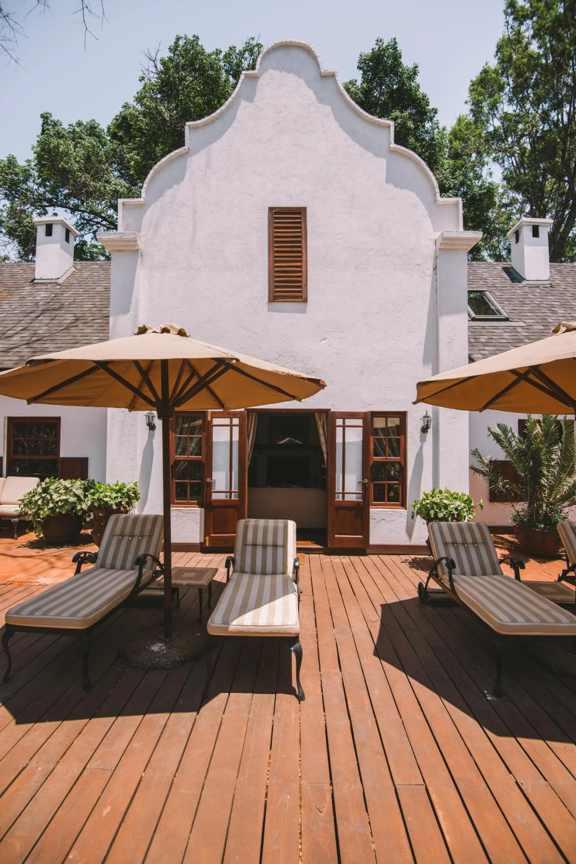 Patio in The Manor at Ngorongoro