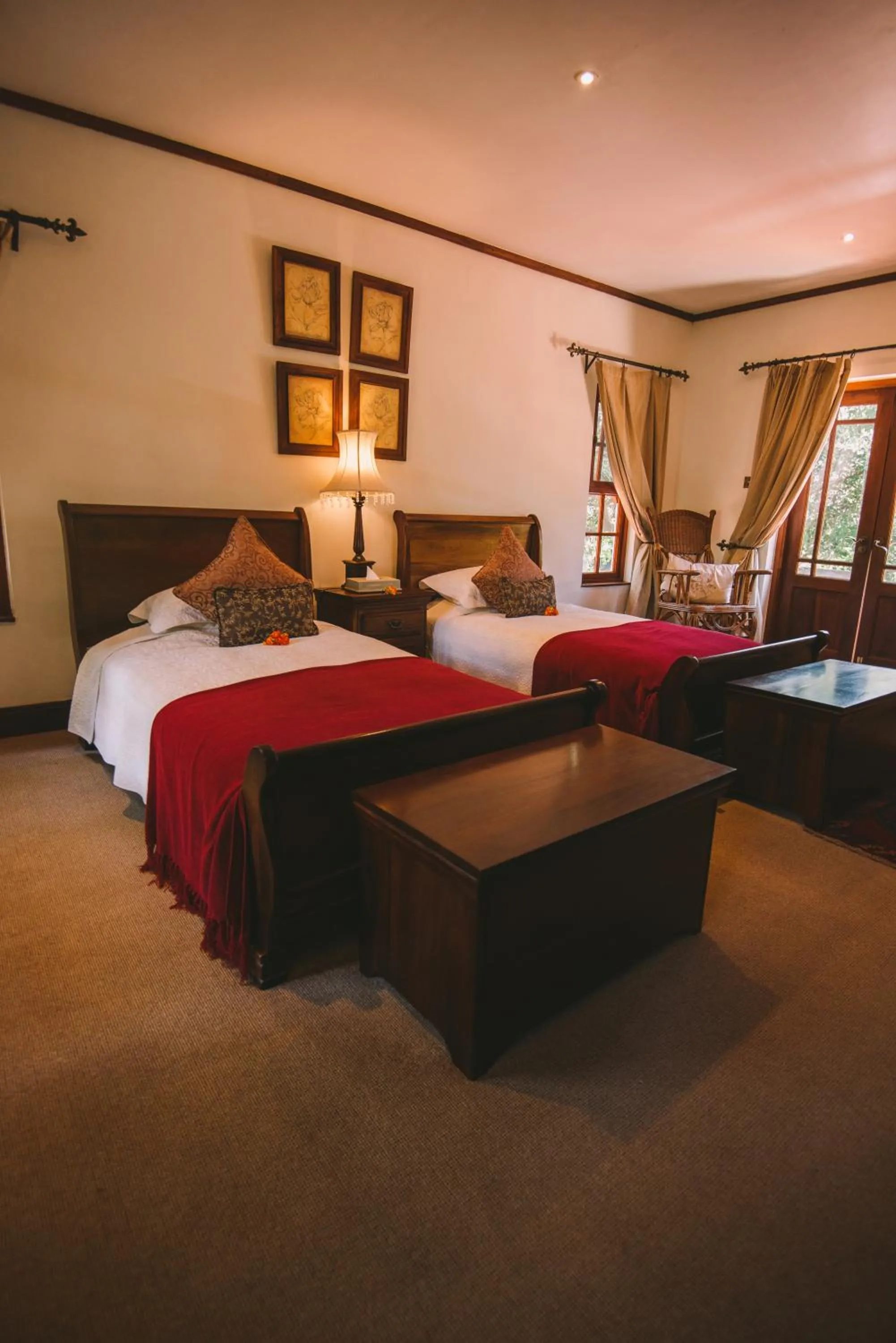 Bedroom, Bed in The Manor at Ngorongoro