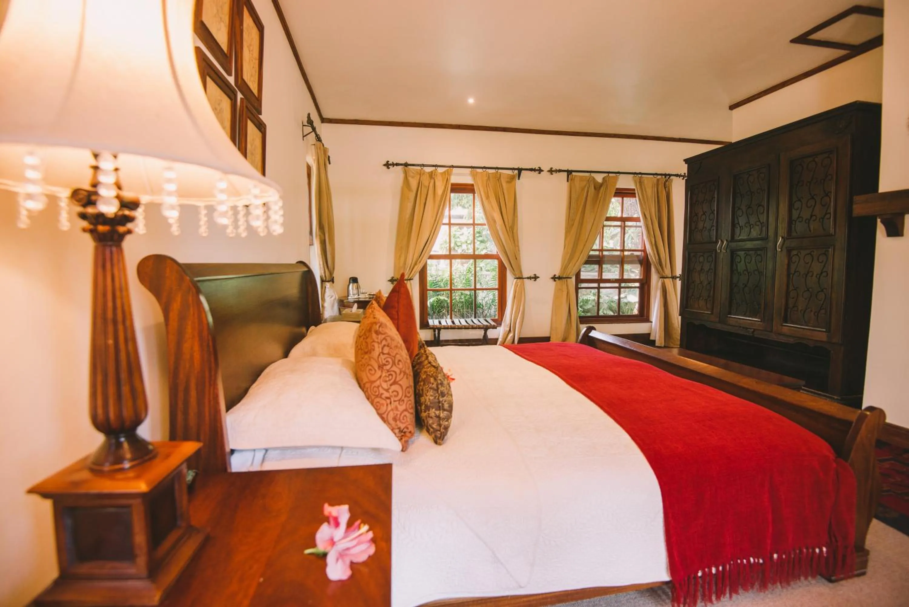 Bed in The Manor at Ngorongoro