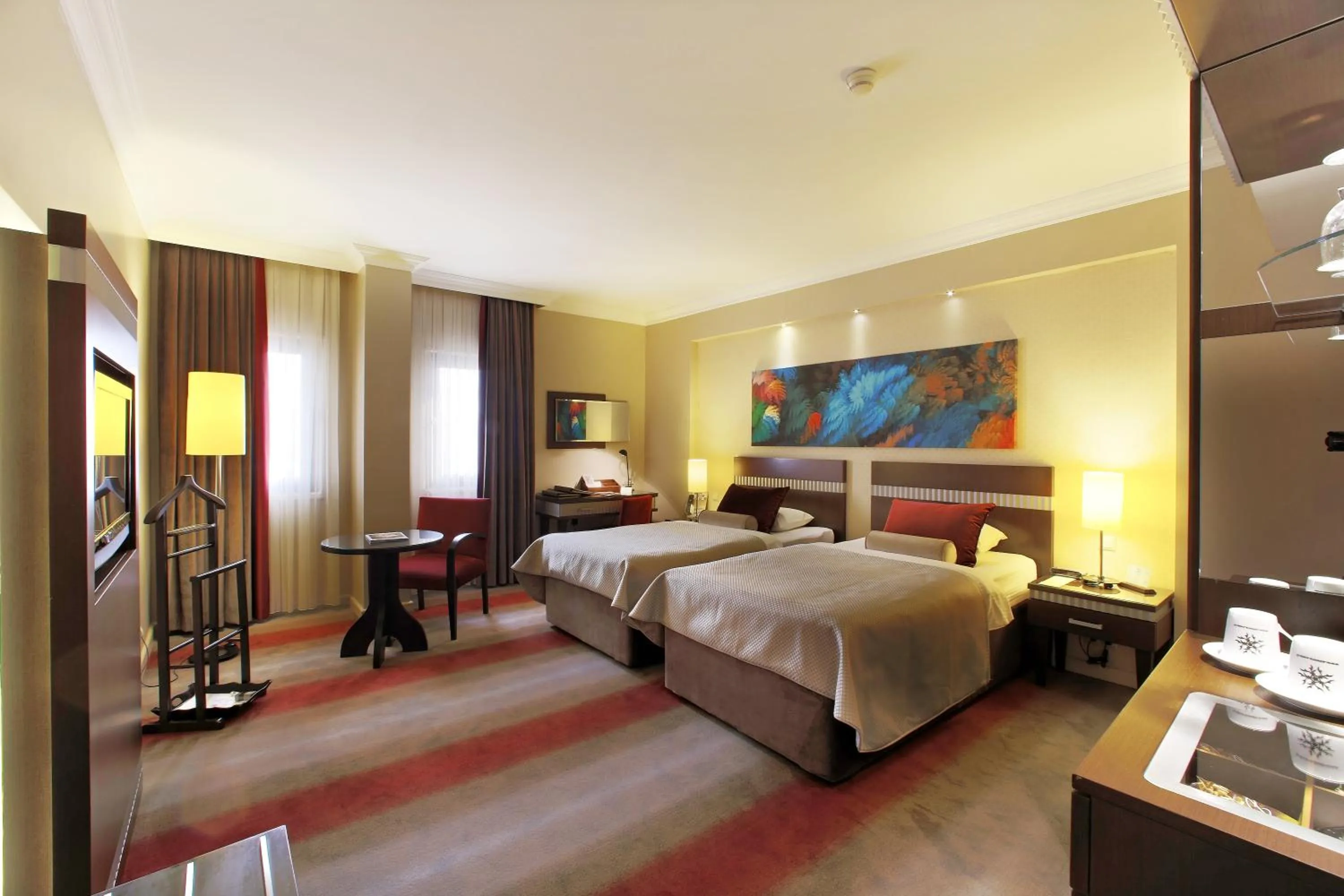 Bed in Almira Hotel Thermal Spa & Convention Center