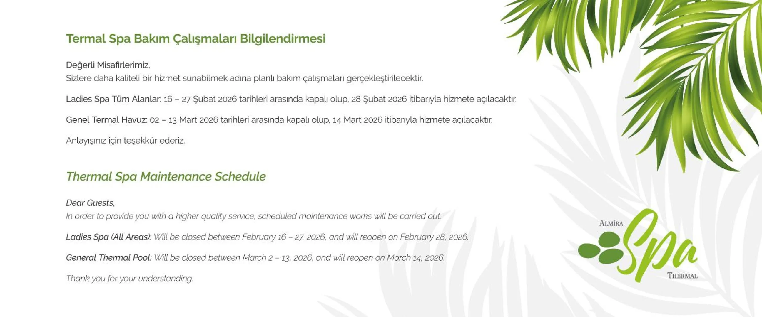 Swimming pool in Almira Hotel Thermal Spa & Convention Center