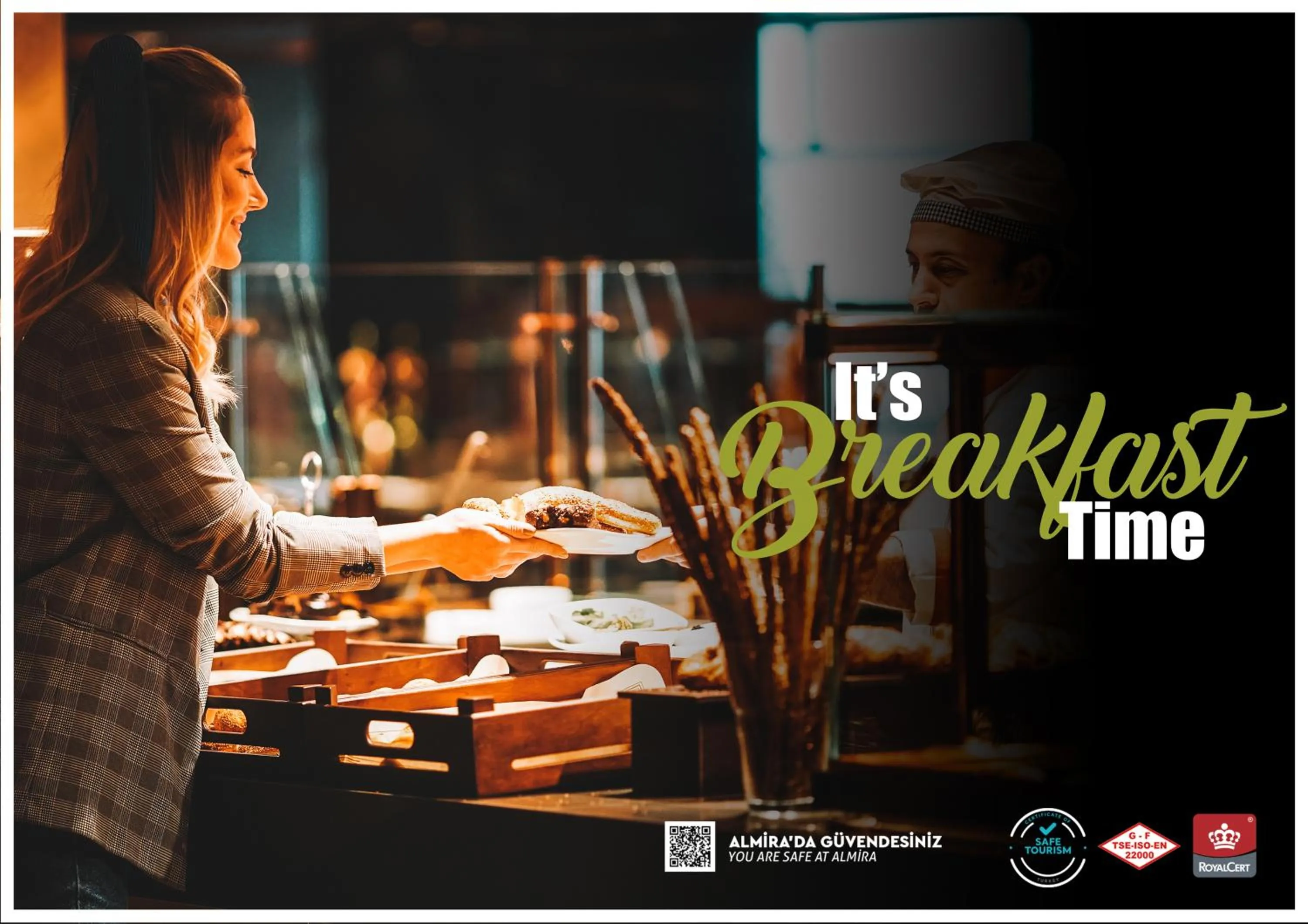 Restaurant/places to eat in Almira Hotel Thermal Spa & Convention Center