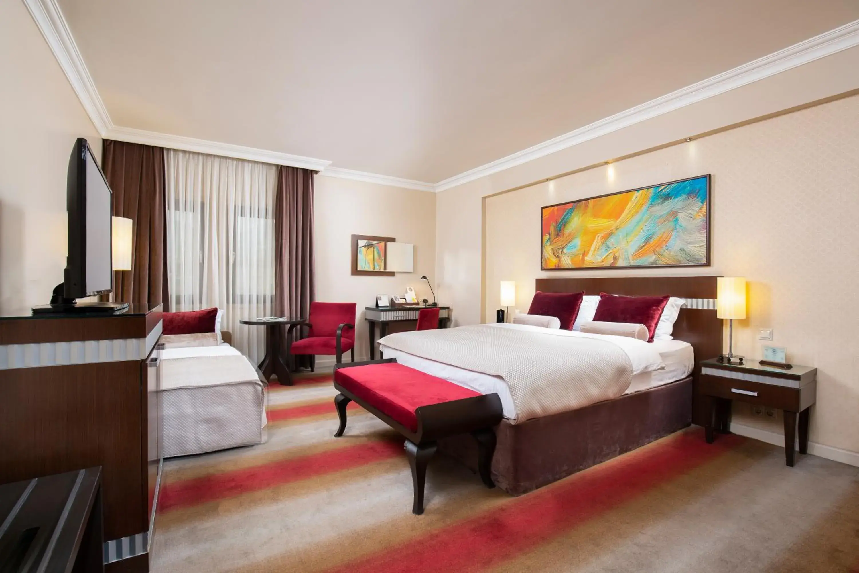 Superior Triple Room in Almira Hotel Thermal Spa & Convention Center Superior Triple Room in Almira Hotel Thermal Spa & Convention Center