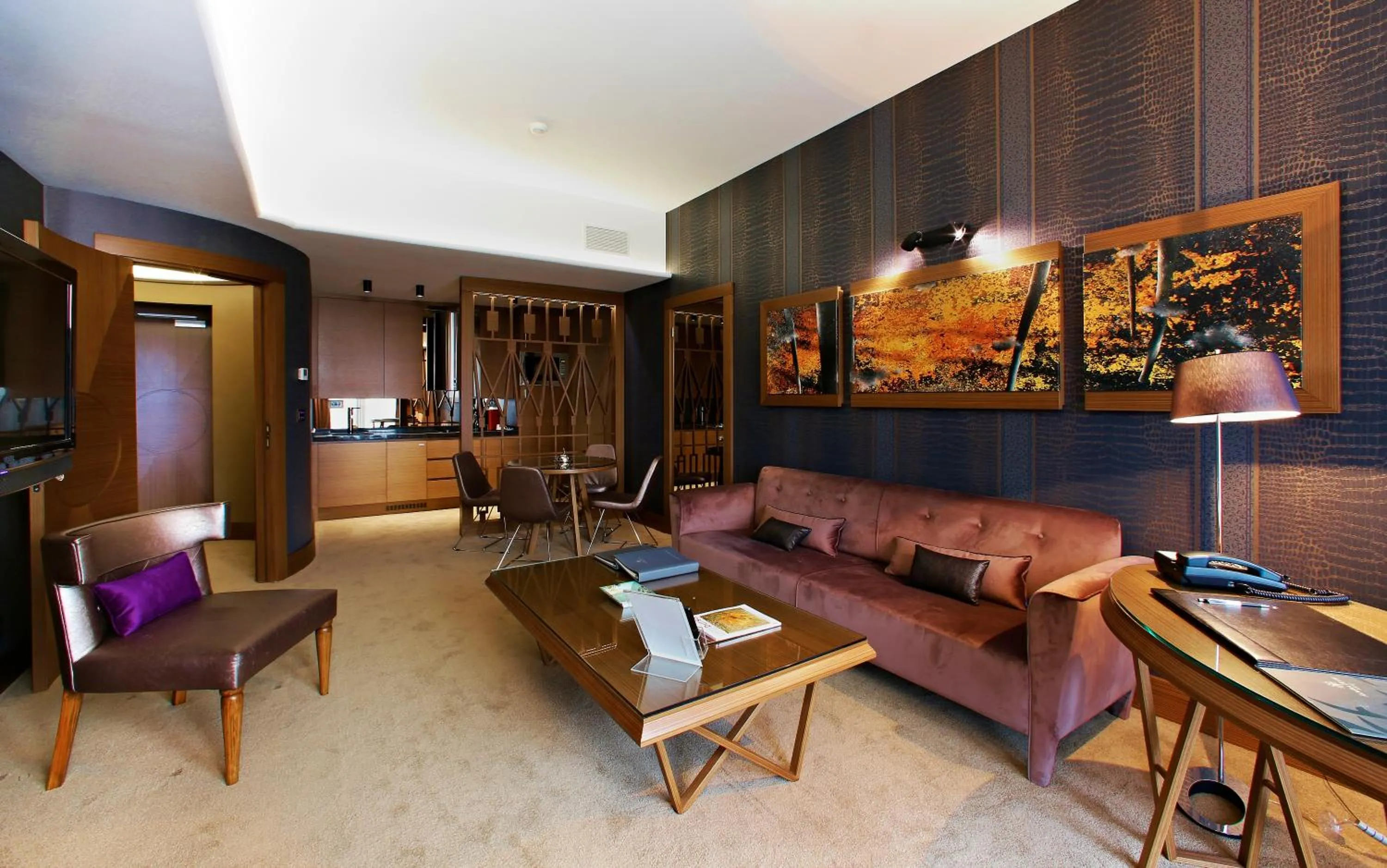 Living room in Almira Hotel Thermal Spa & Convention Center