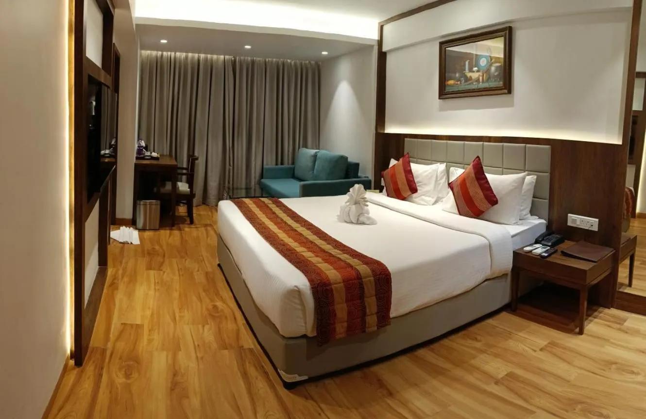 Bed in Valley View Beacon Resort