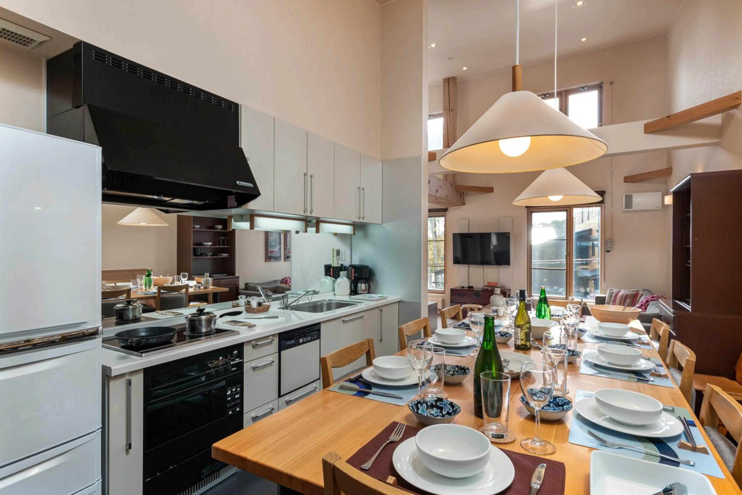 Kitchen or kitchenette in Gondola Chalet by H2 Life