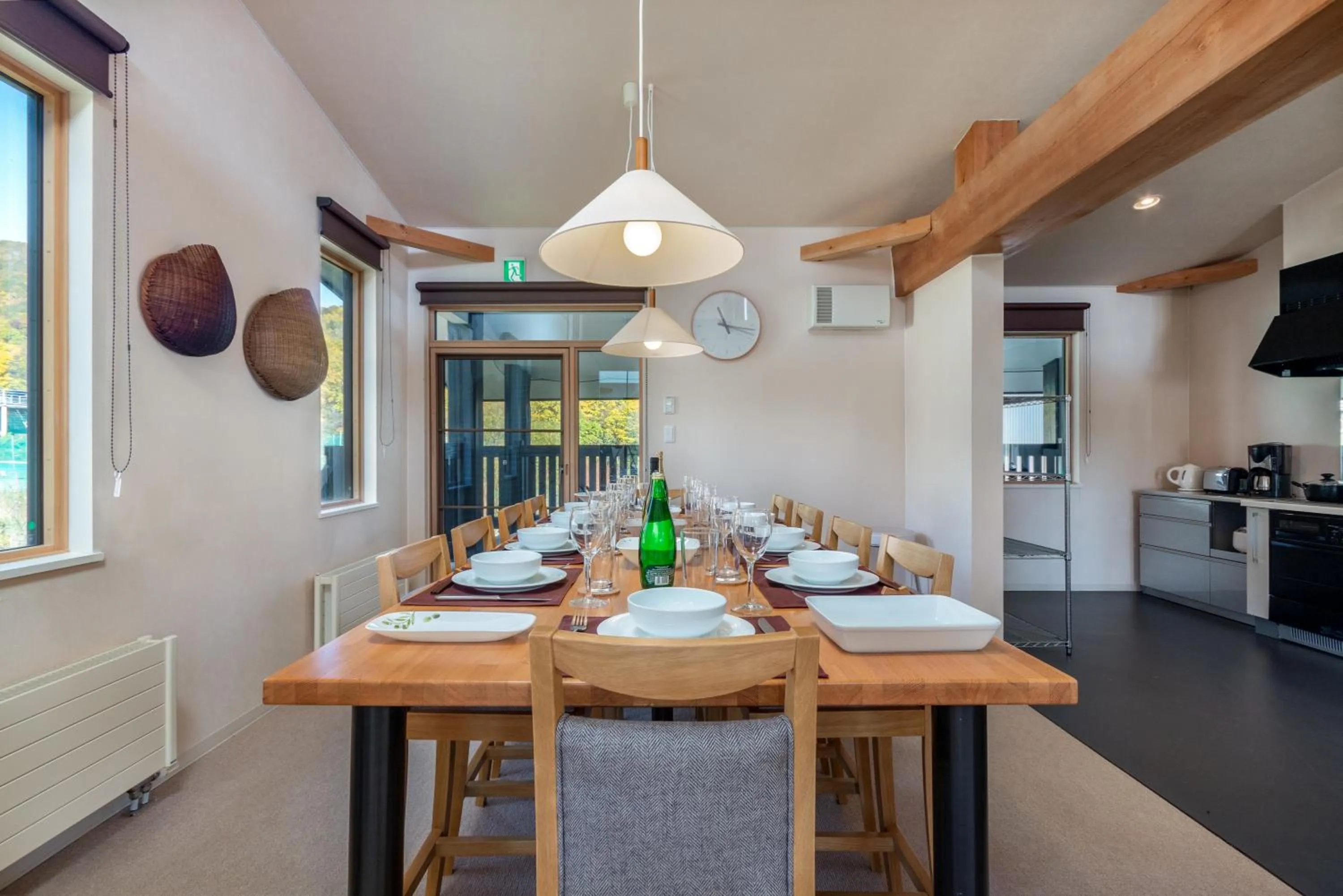 Dining area in Gondola Chalet by H2 Life