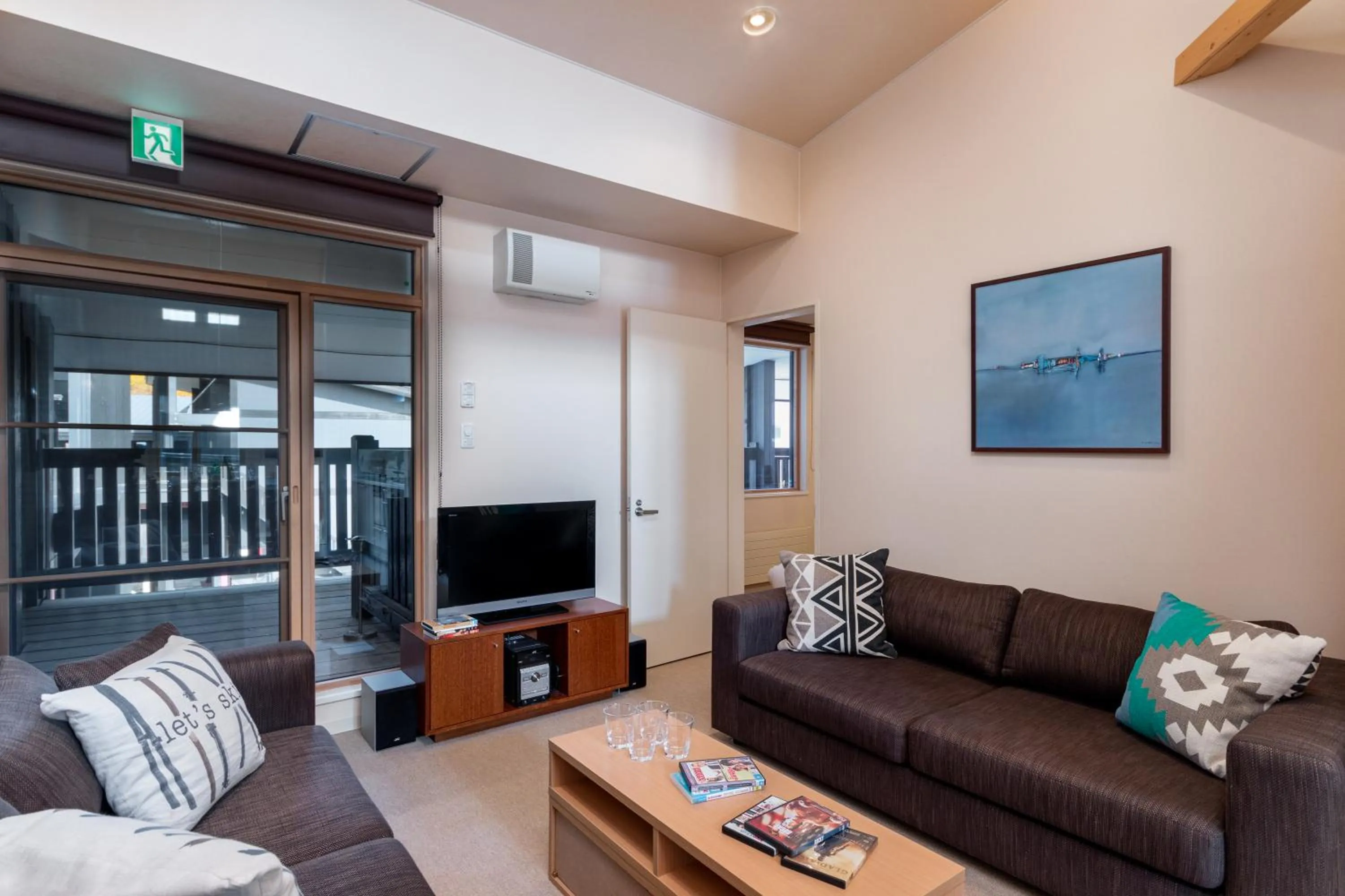 Living room in Gondola Chalet by H2 Life