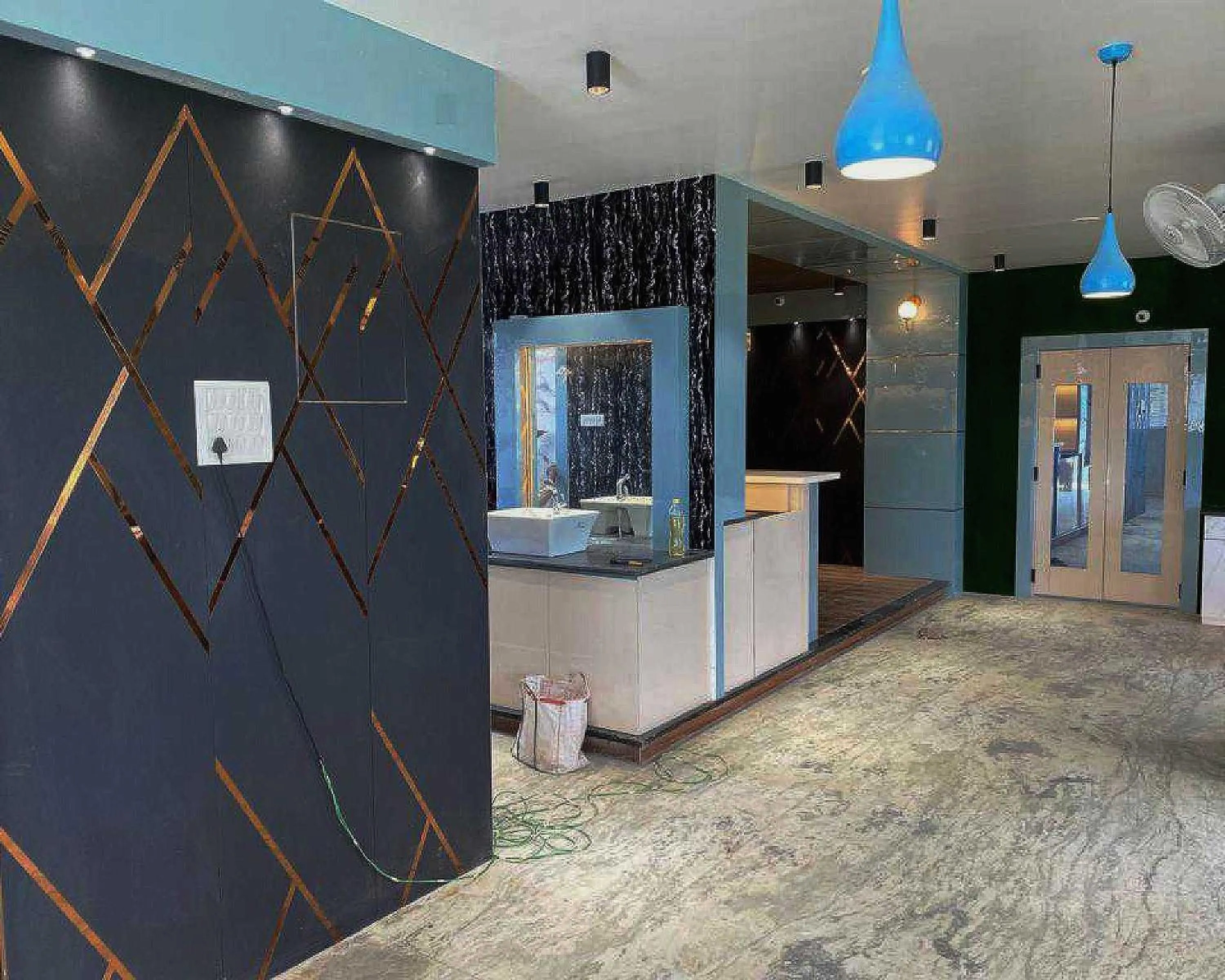 Lobby or reception in Hotel O Krishna Garden