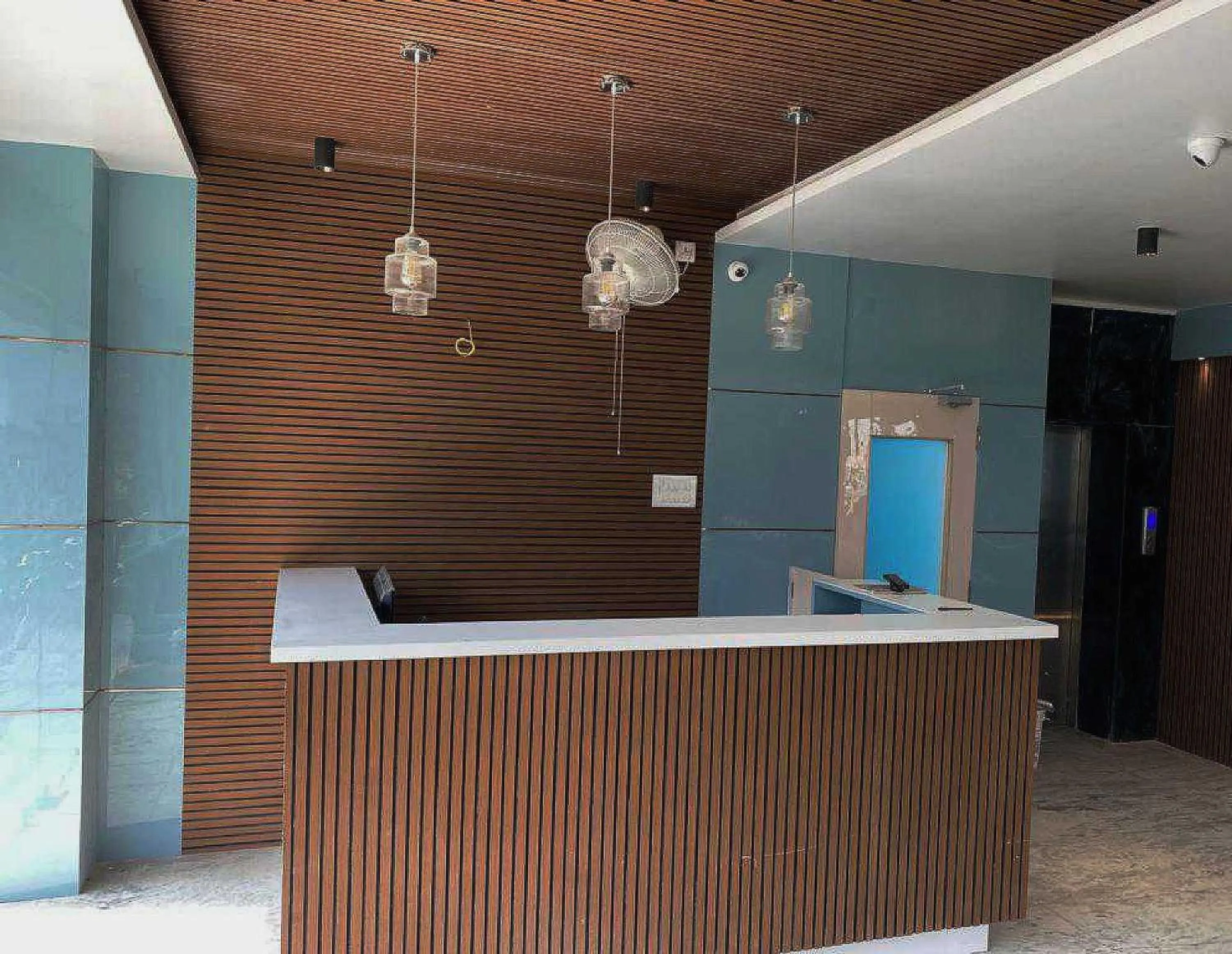 Lobby or reception in Hotel O Krishna Garden