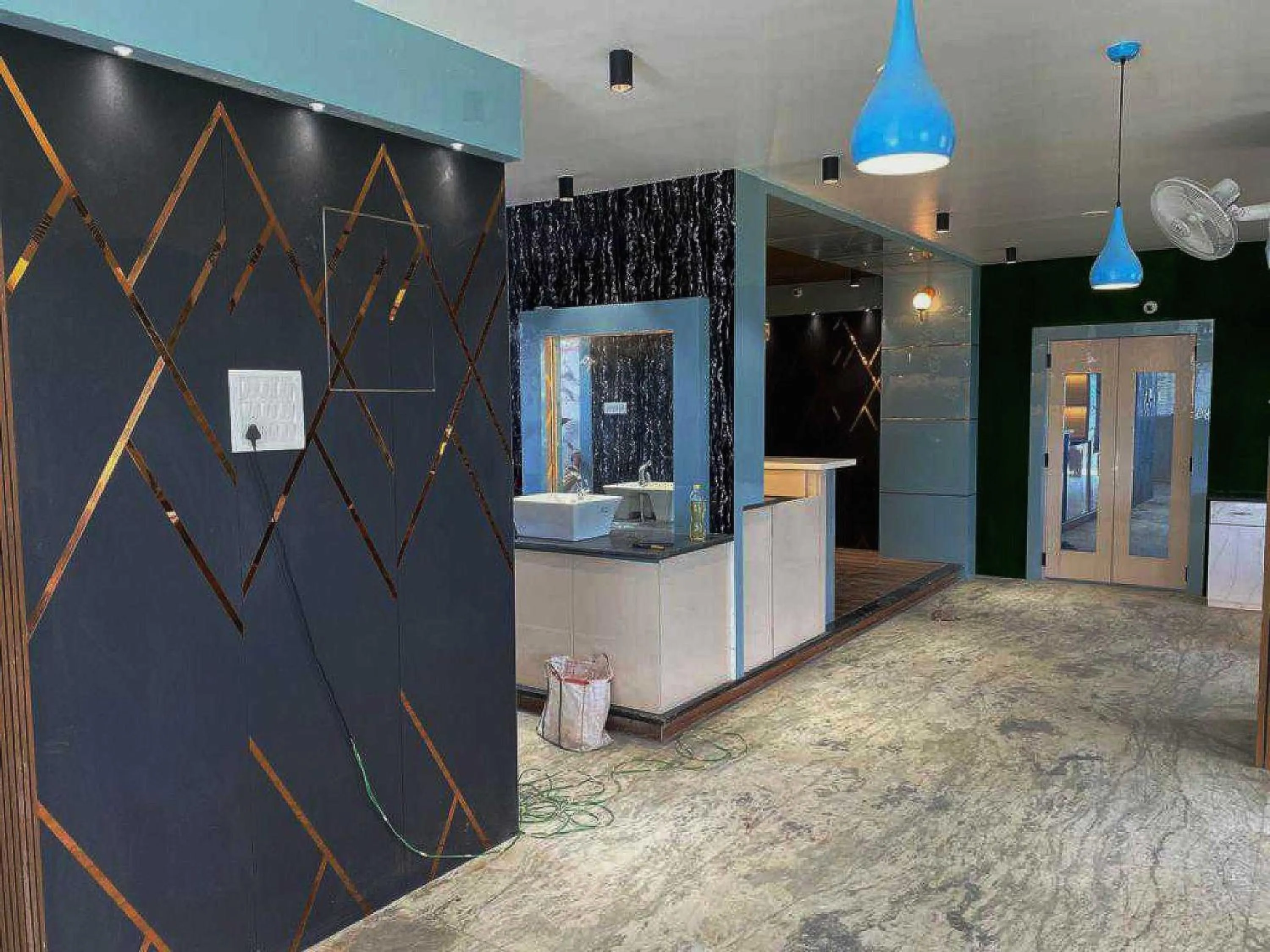 Lobby or reception in Hotel O Krishna Garden