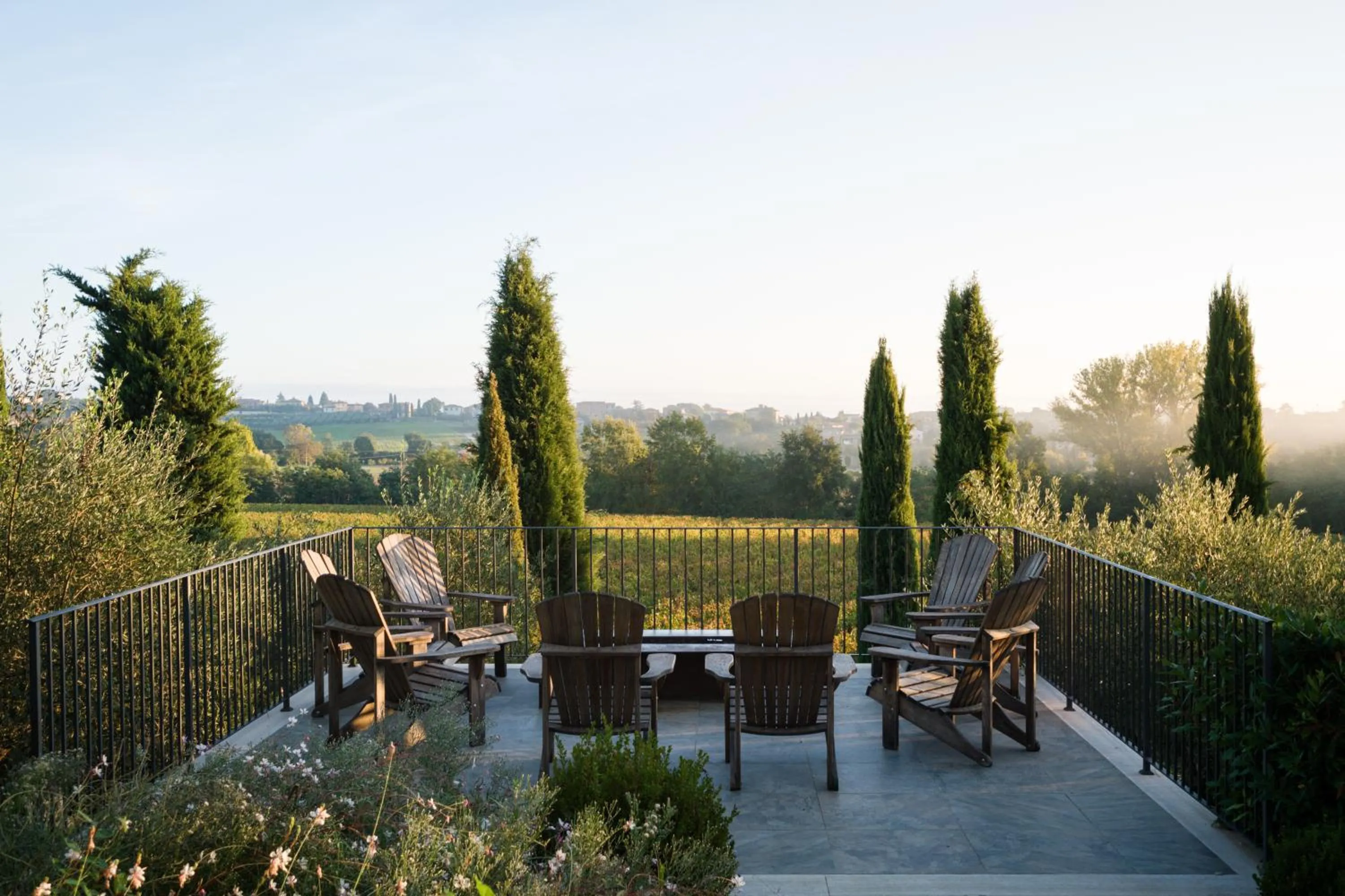 Natural landscape in Borgo San Vincenzo