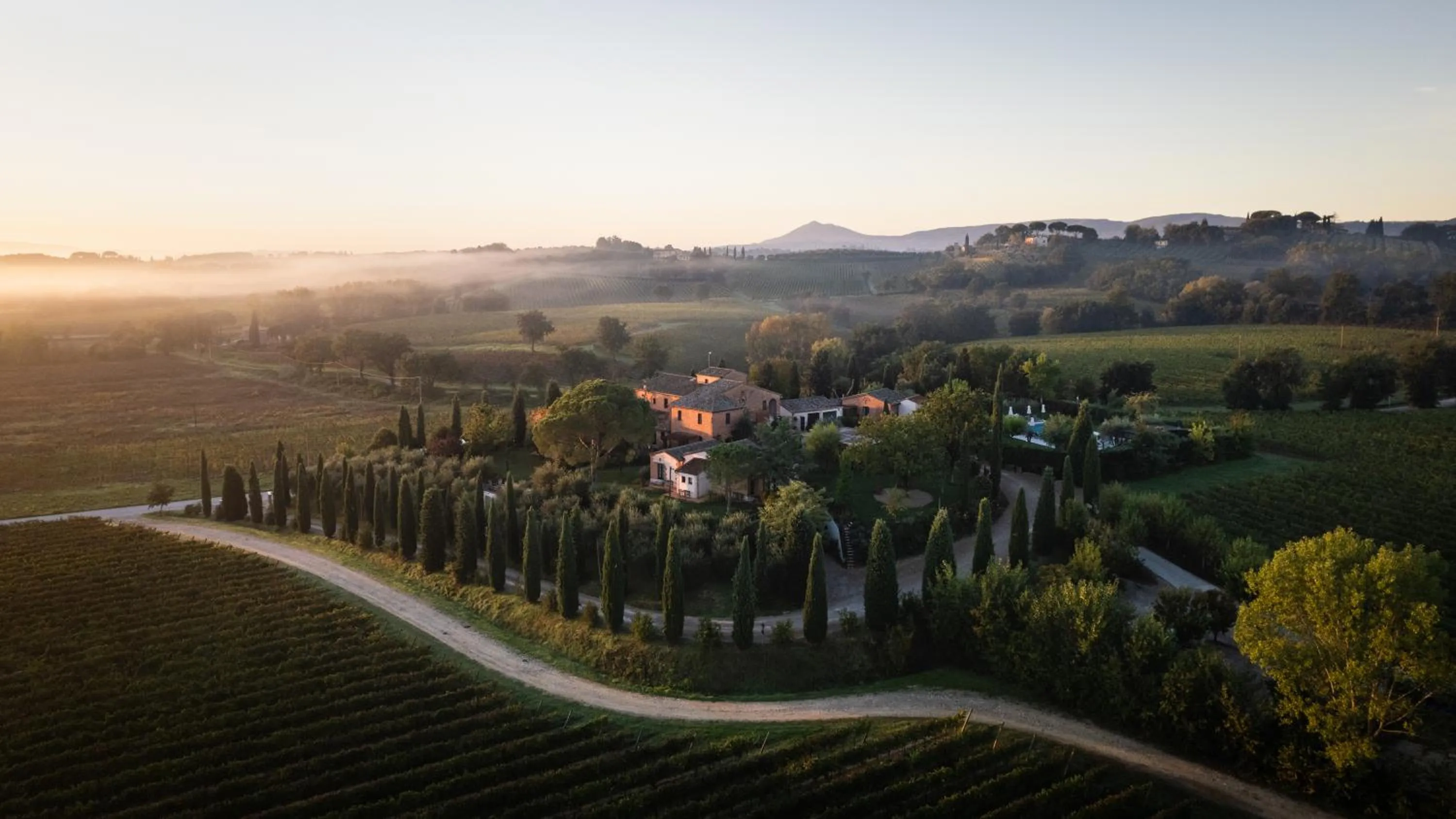 Natural landscape in Borgo San Vincenzo