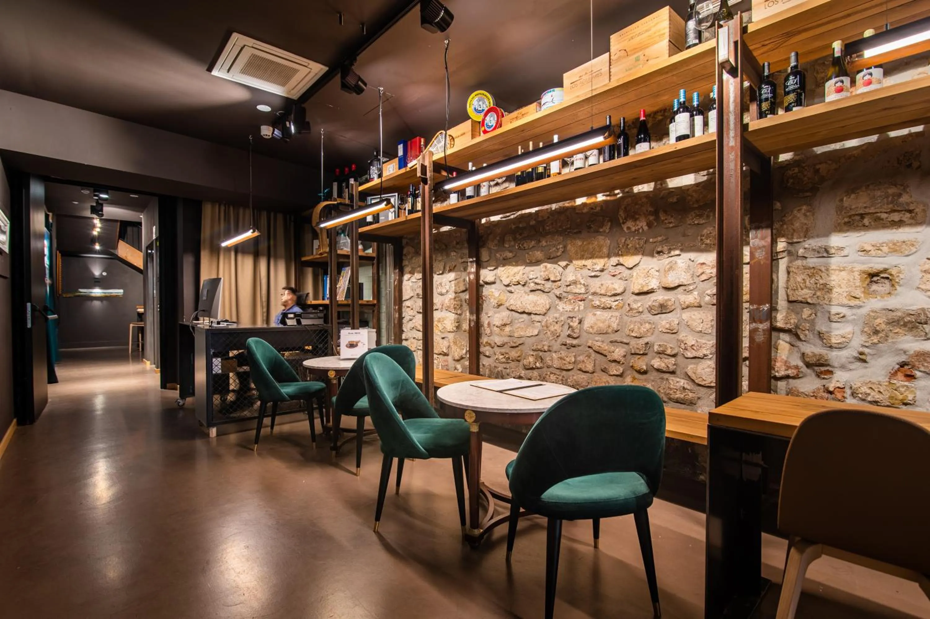 Lobby or reception in Hotel Atari