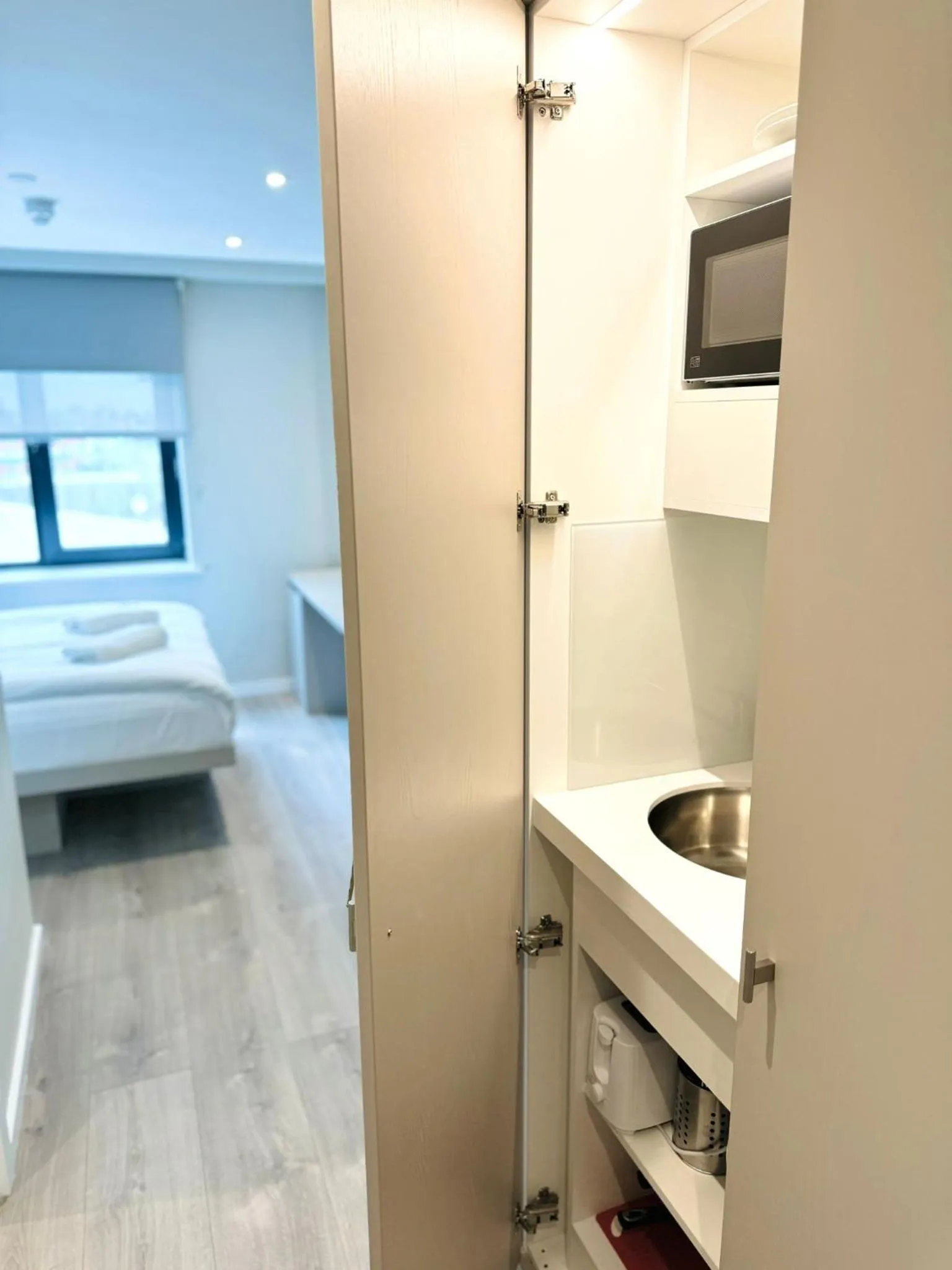 Bed in Victoria Studios