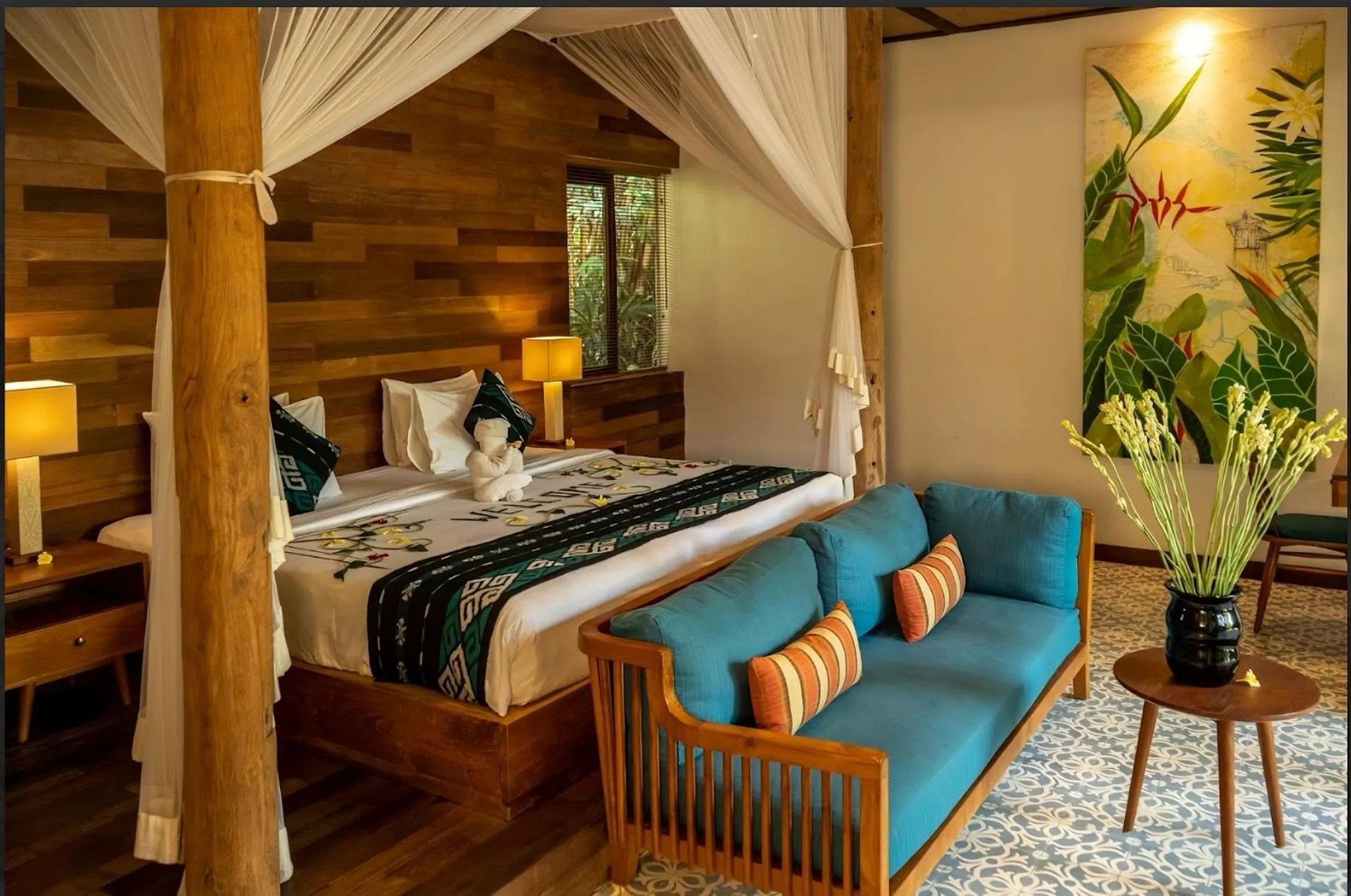 Bedroom, Bed in Surya Kembar Villas
