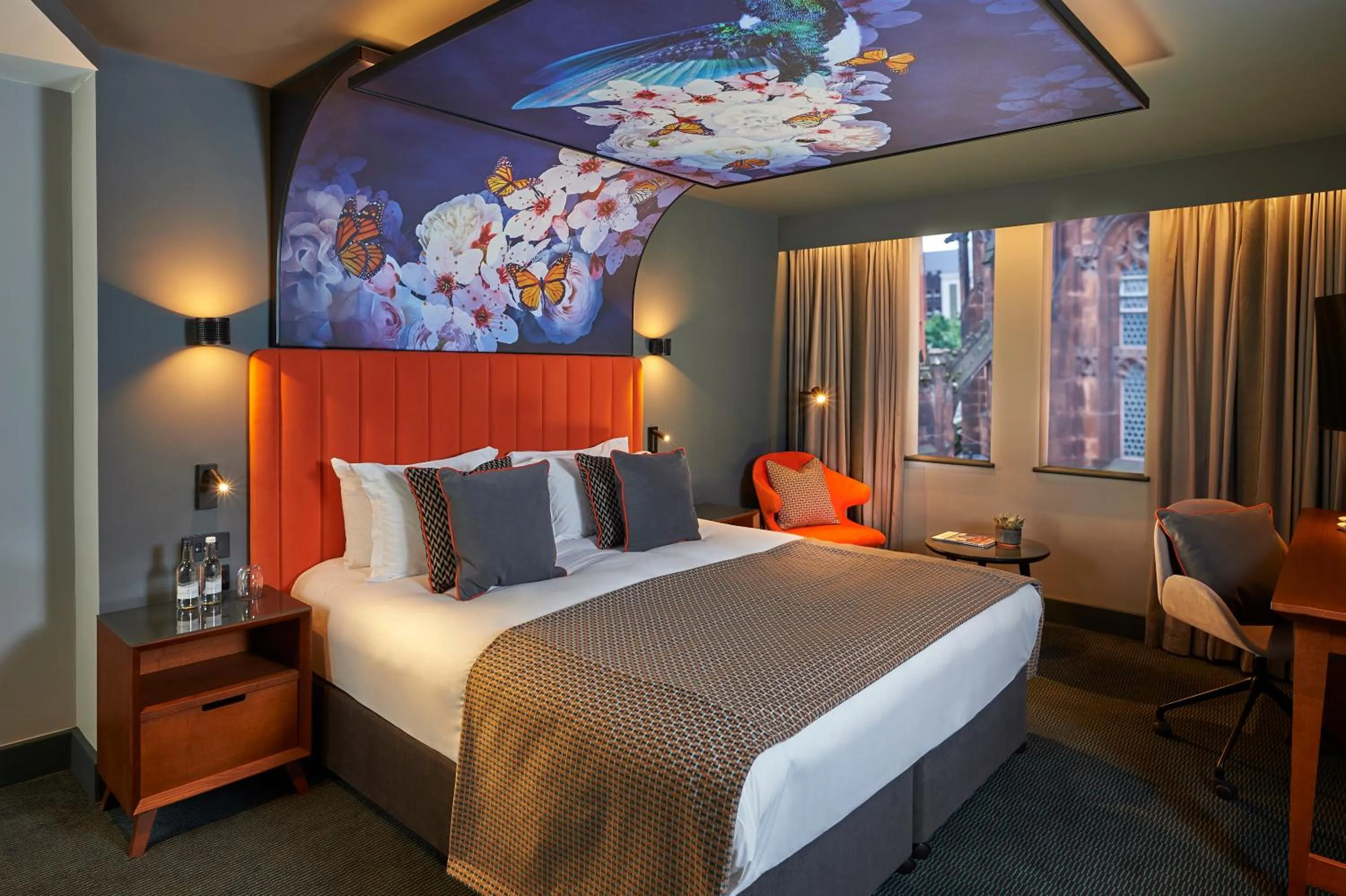 Bedroom, Bed in Malmaison Manchester Deansgate