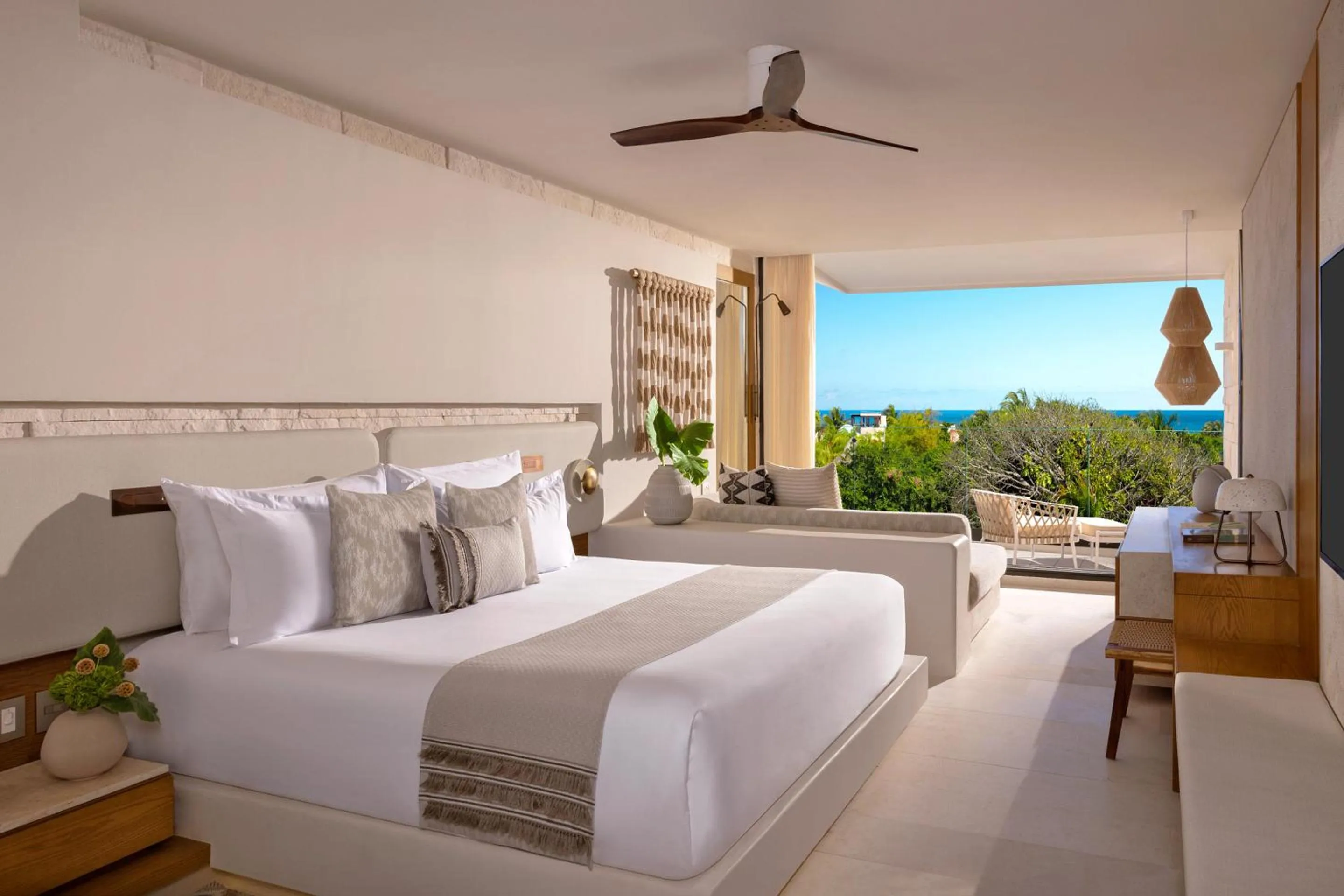 View (from property/room), Bed in Impression Isla Mujeres by Secrets - Adults Only - All Inclusive