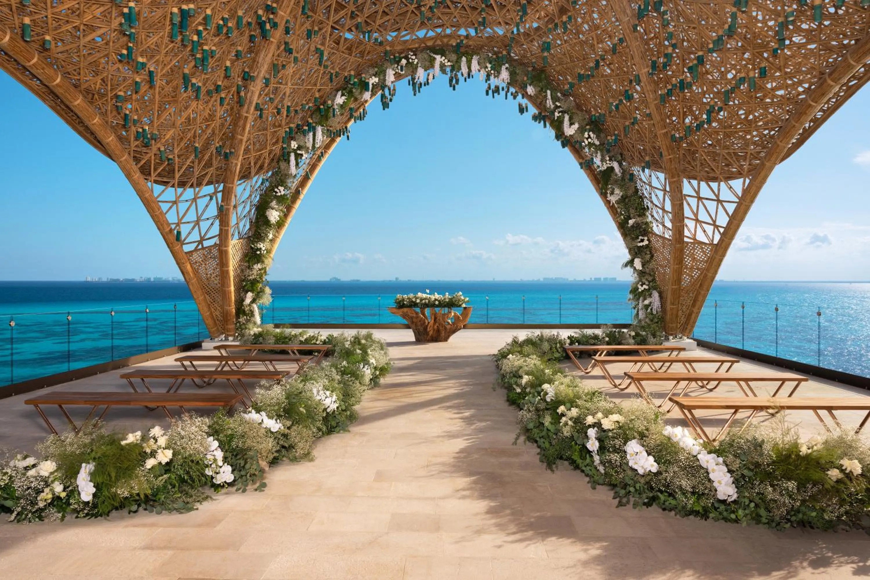wedding in Impression Isla Mujeres by Secrets - Adults Only - All Inclusive