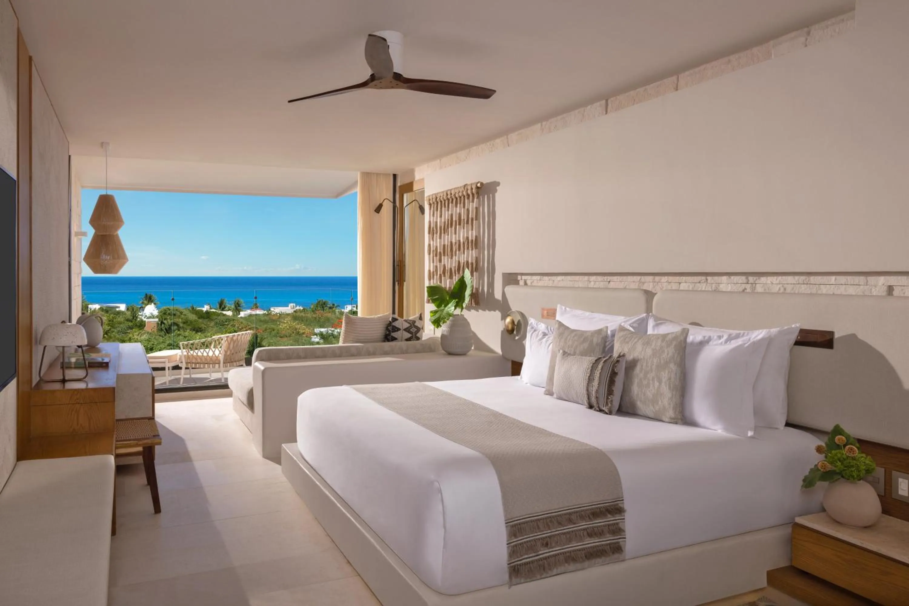 View (from property/room), Bed in Impression Isla Mujeres by Secrets - Adults Only - All Inclusive