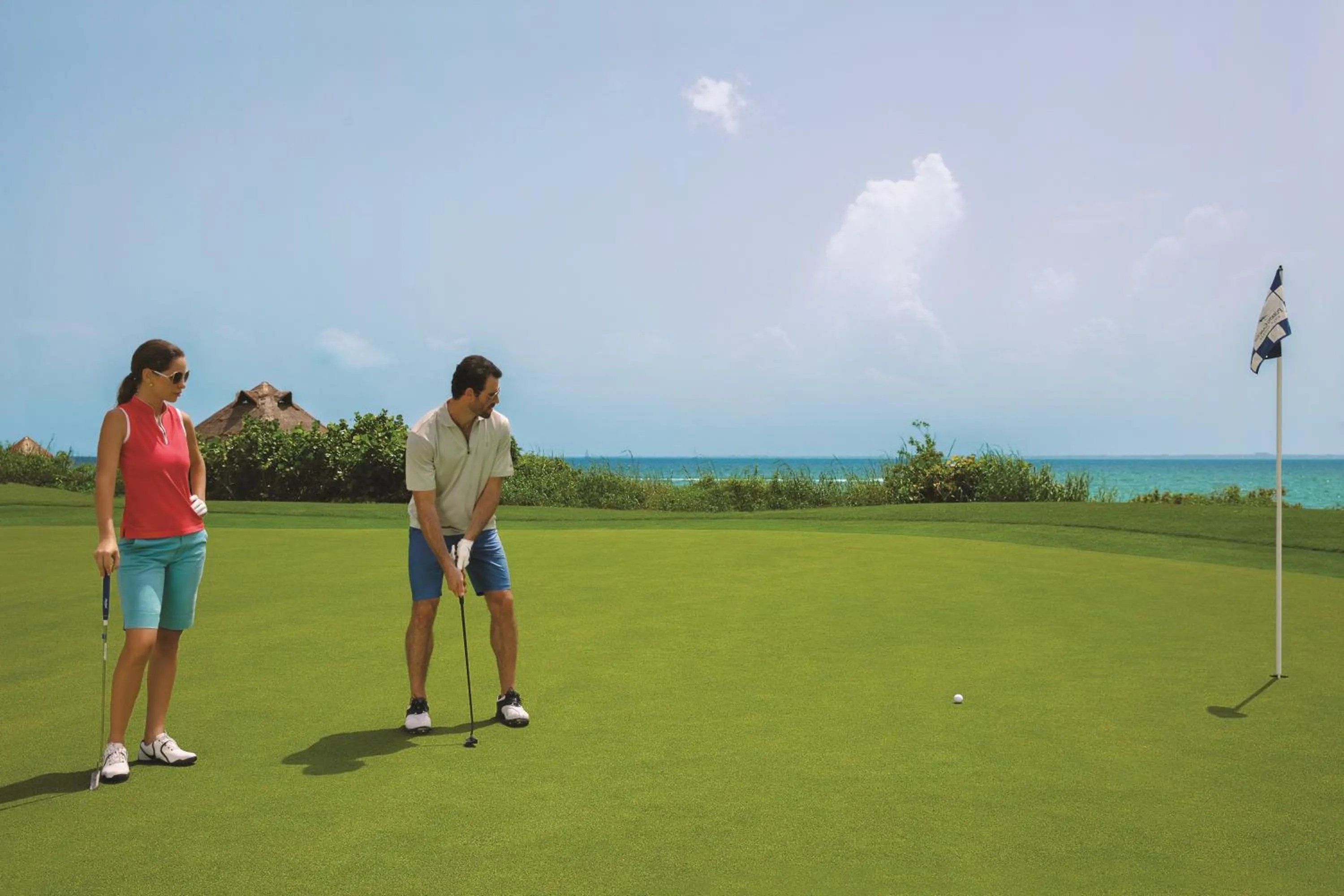 Golfcourse in Impression Isla Mujeres by Secrets - Adults Only - All Inclusive
