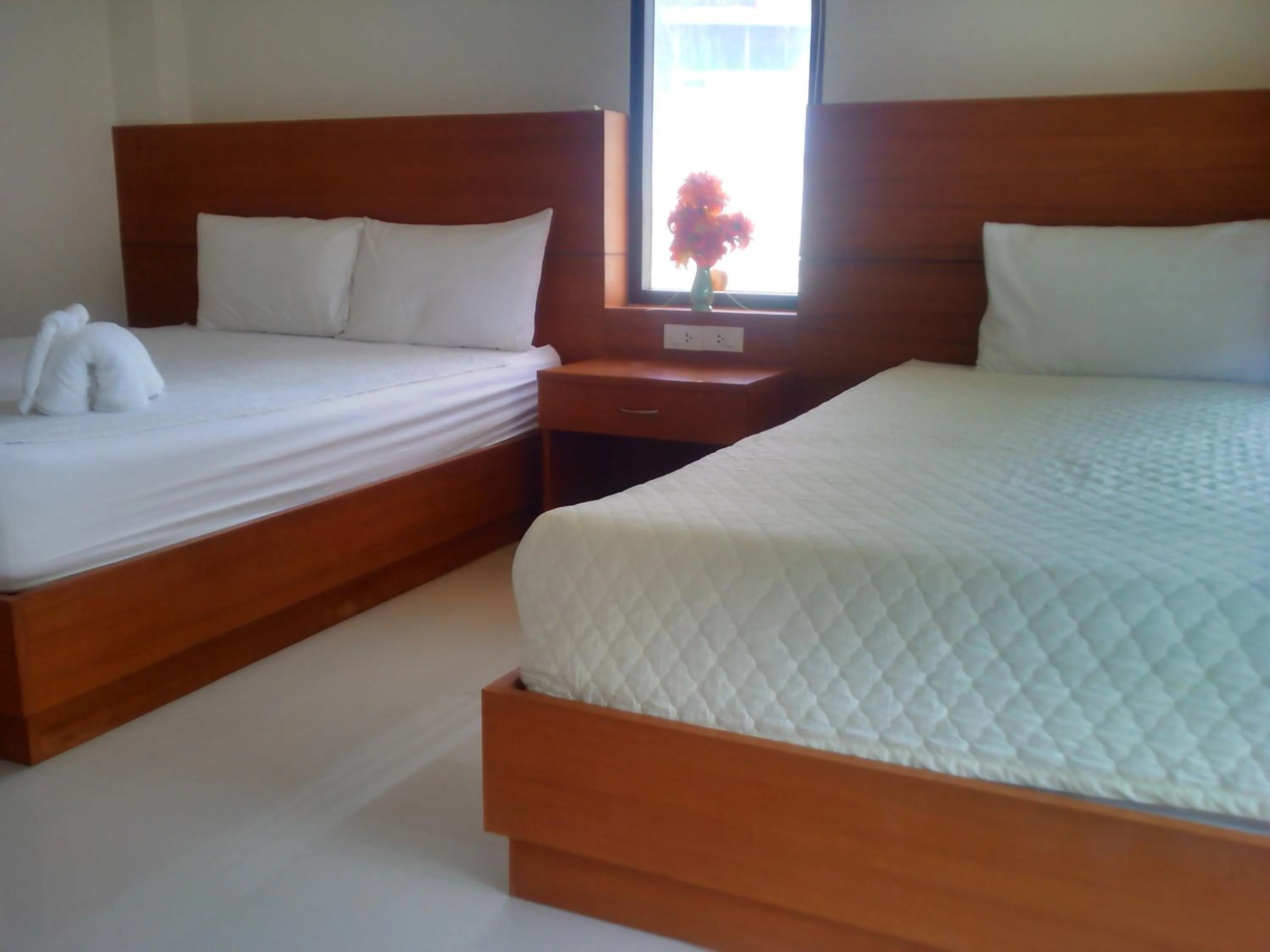 Bed in Modern Resort