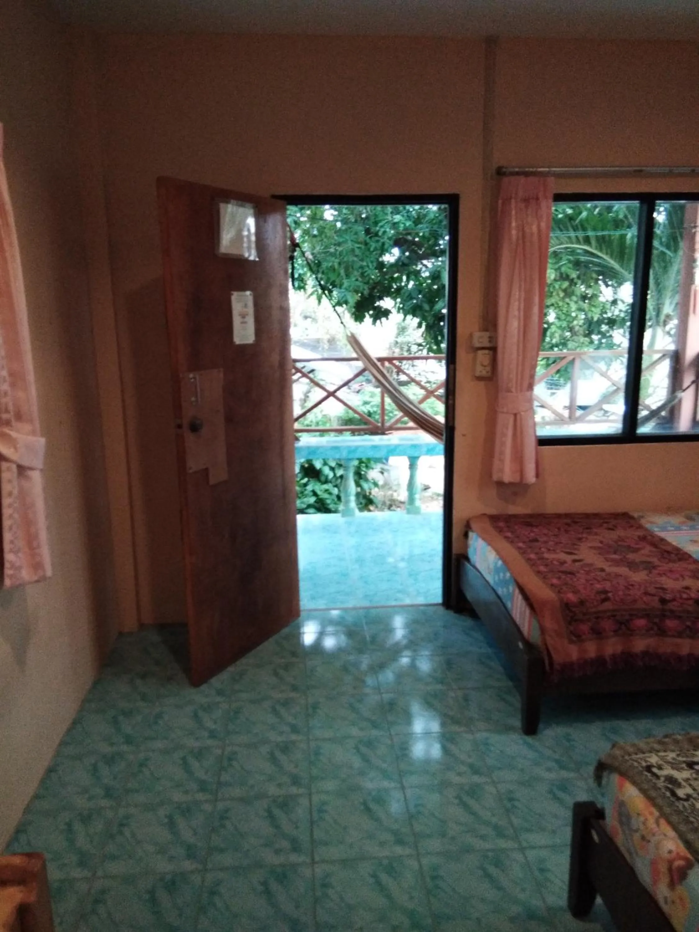 Bed in Modern Resort